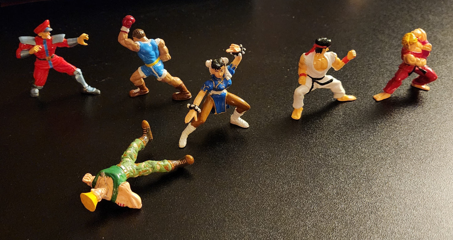 Street Fighter II Bandai "Charafullworld" Figures Collection (full set of 12)