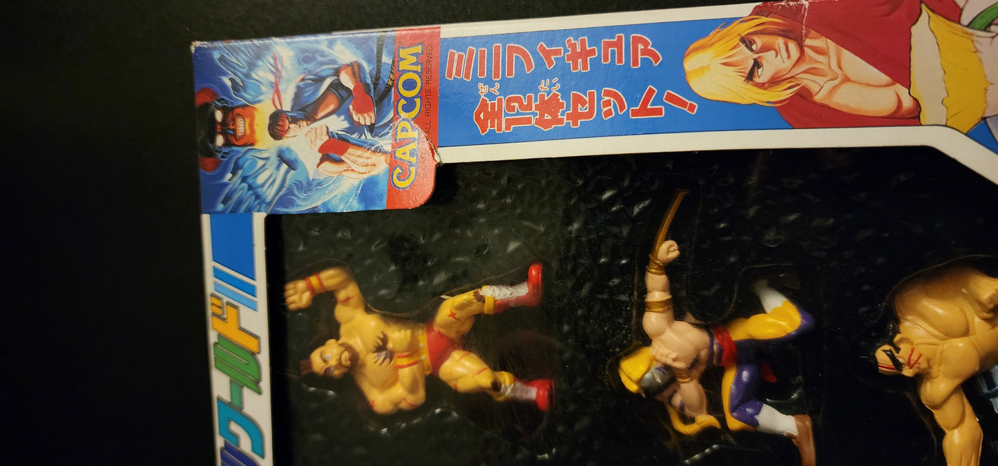 Street Fighter II Bandai "Charafullworld" Figures Collection (full set of 12)