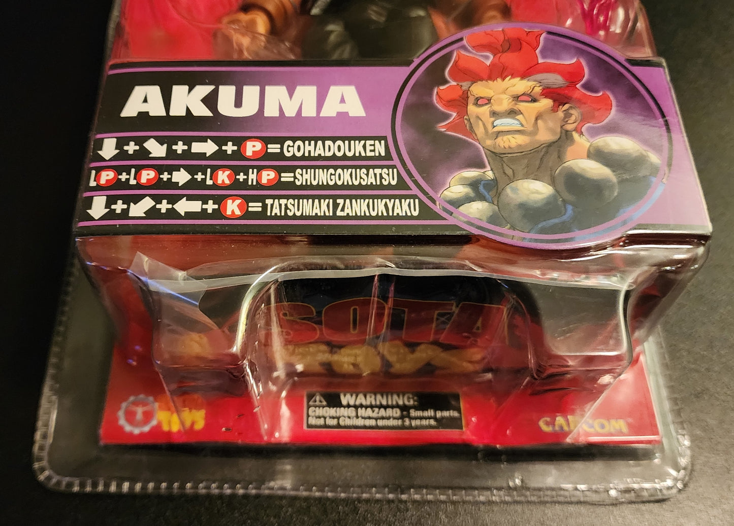 Akuma SOTA Action Figure - Round 4 (Shin Akuma / Black Version)