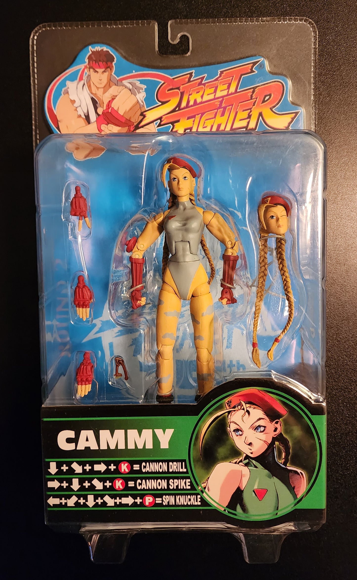 Cammy SOTA Action Figure - Round 2 (RARE Gray Version)