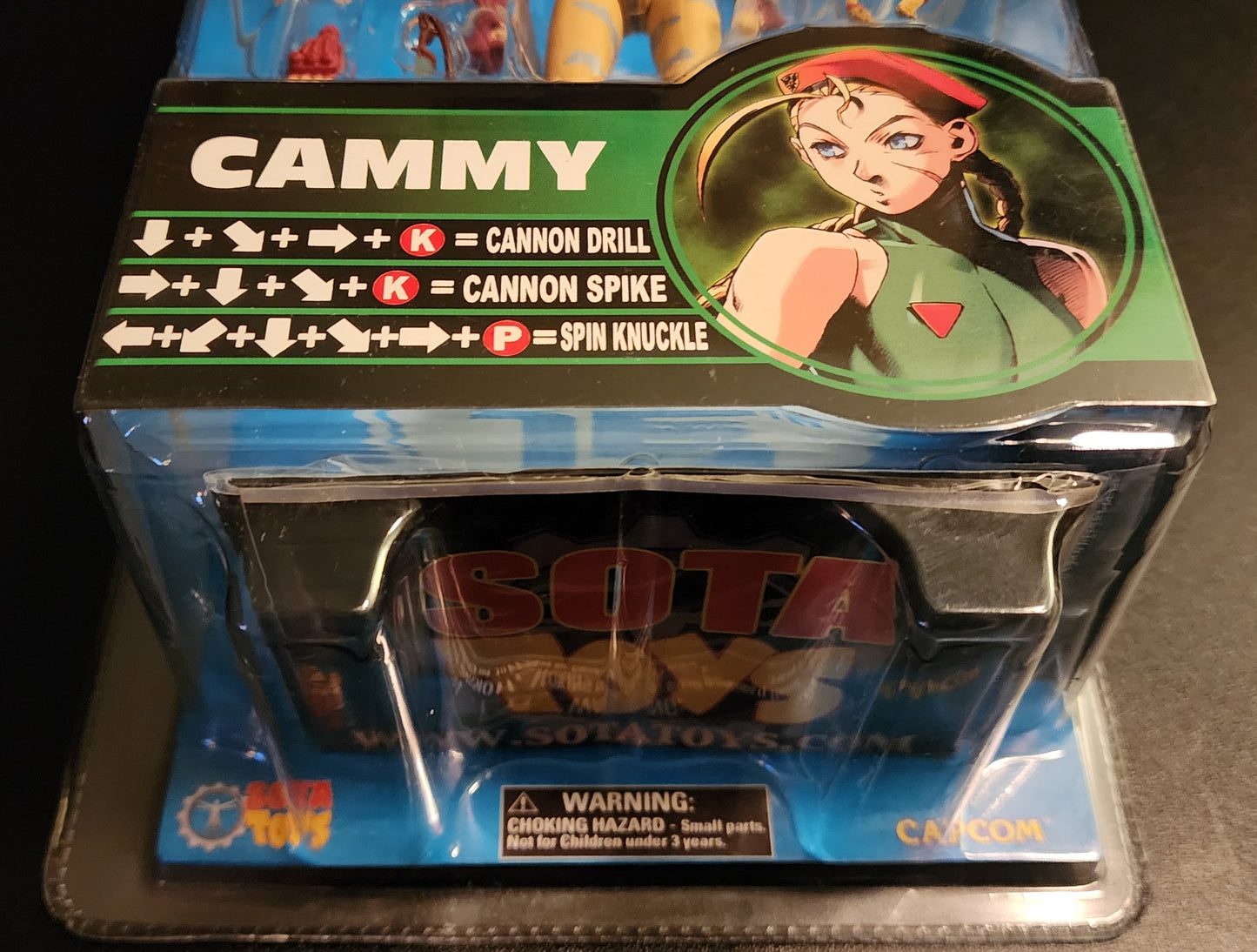 Cammy SOTA Action Figure - Round 2 (RARE Gray Version)