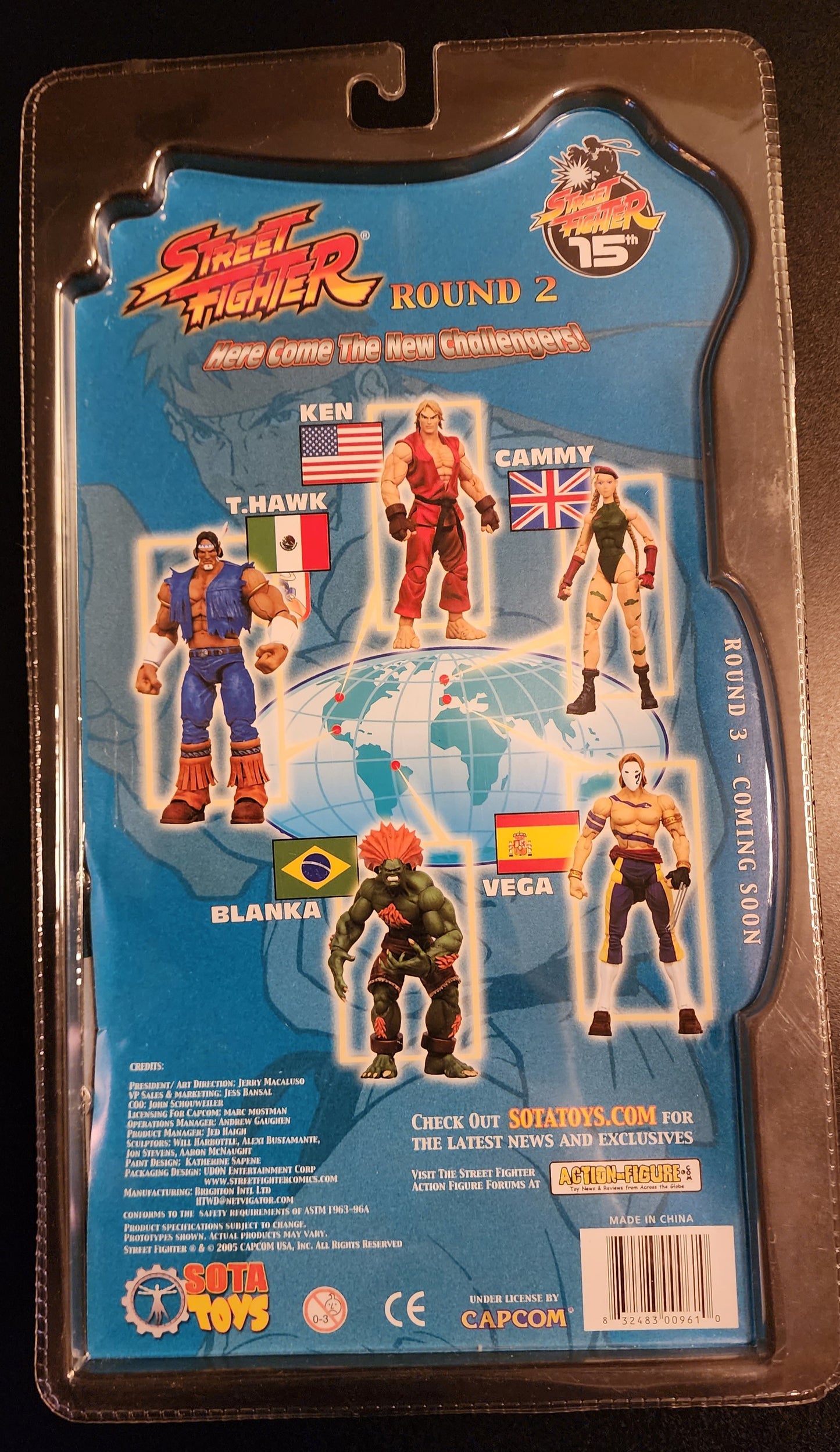 Cammy SOTA Action Figure - Round 2 (RARE Gray Version)