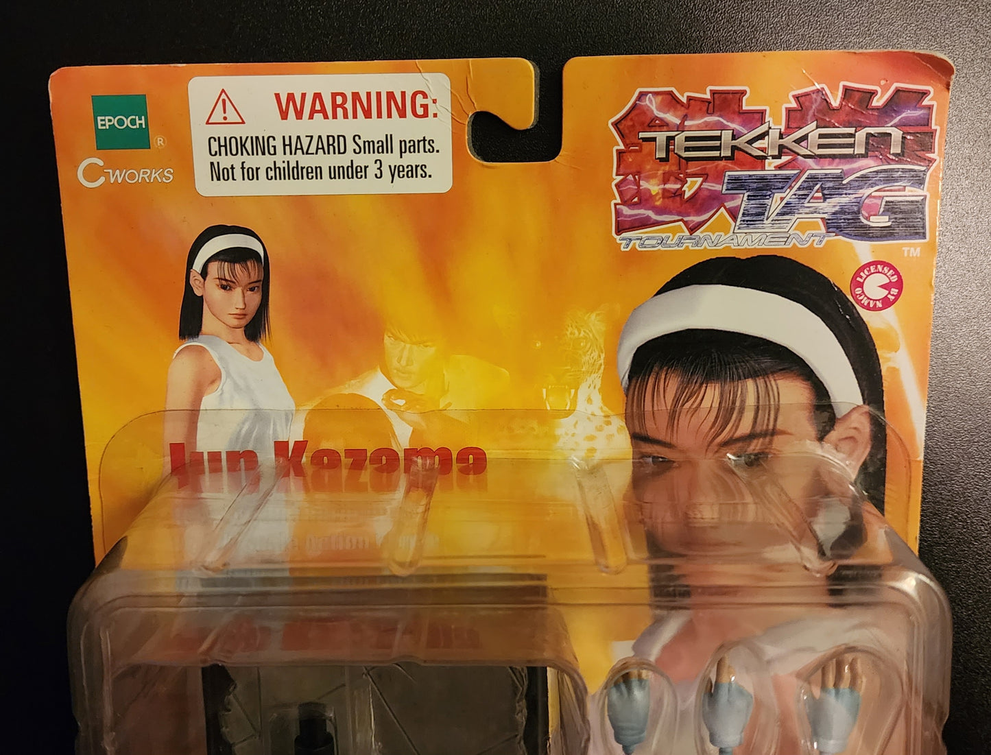 Jun Kazama Tekken Tag Tournament Action Figure (Sealed)