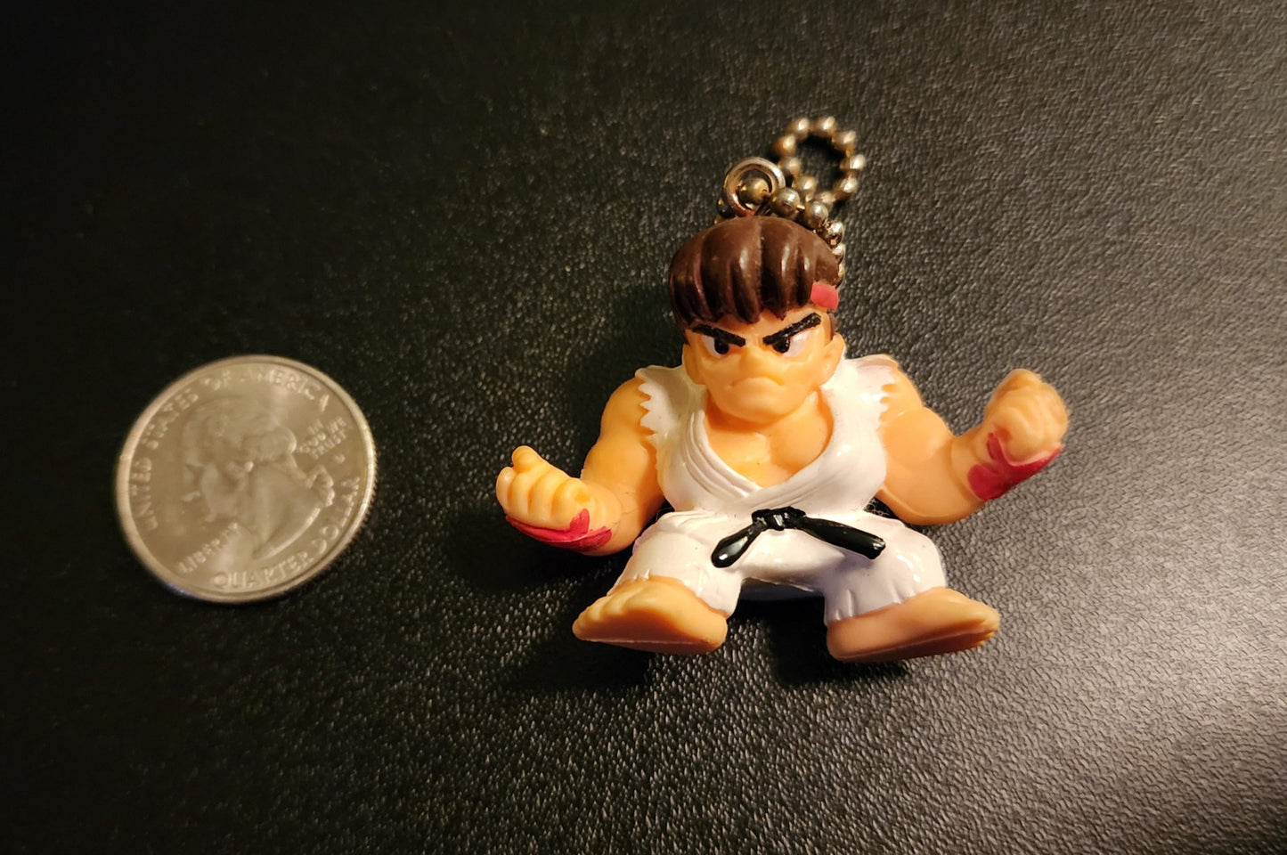 Ryu Street Fighter II Vintage Keychain Figure