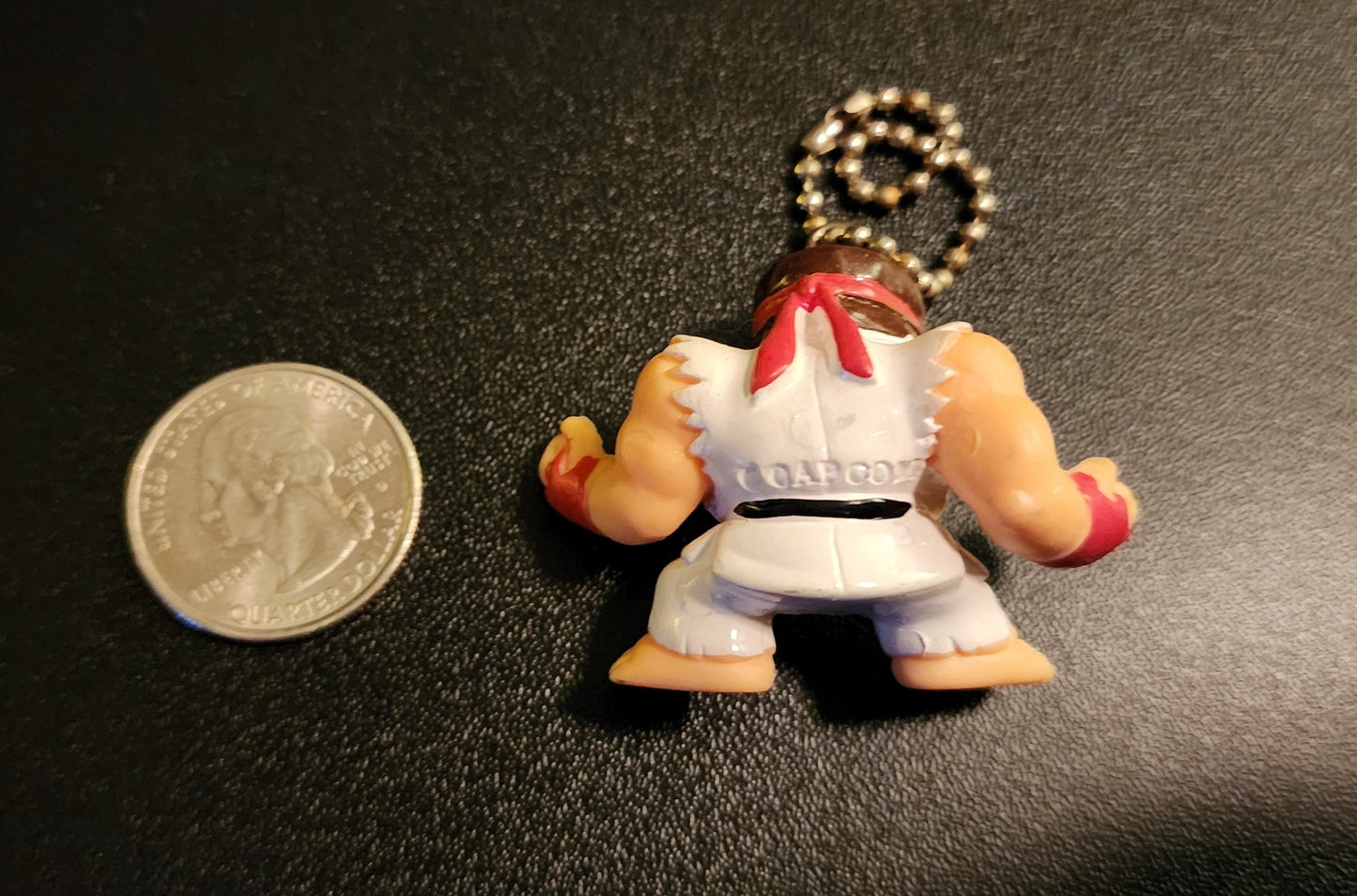 Ryu Street Fighter II Vintage Keychain Figure