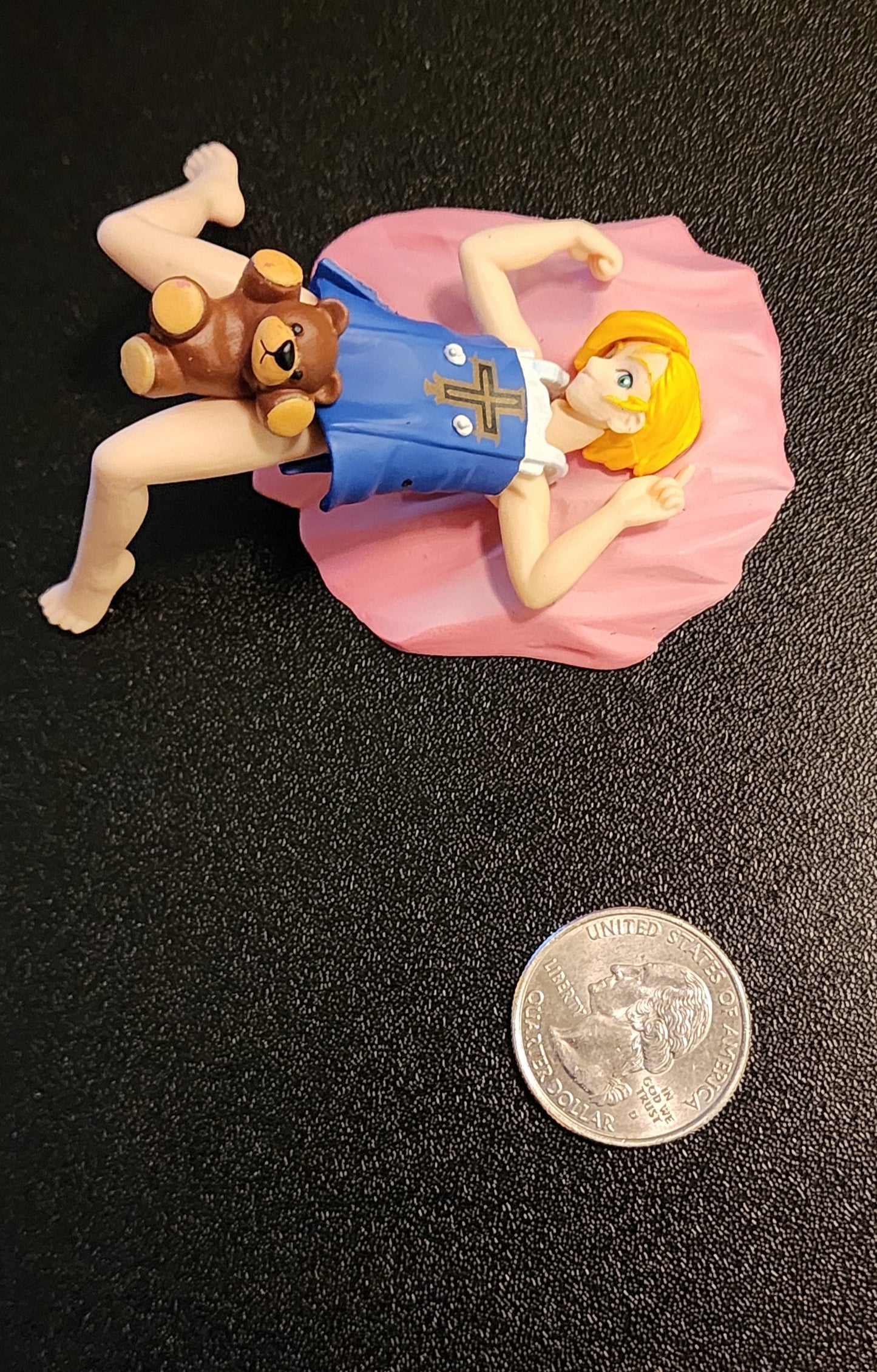 Bridget Guilty Gear XX Gashapon Figure with Teddy Bear