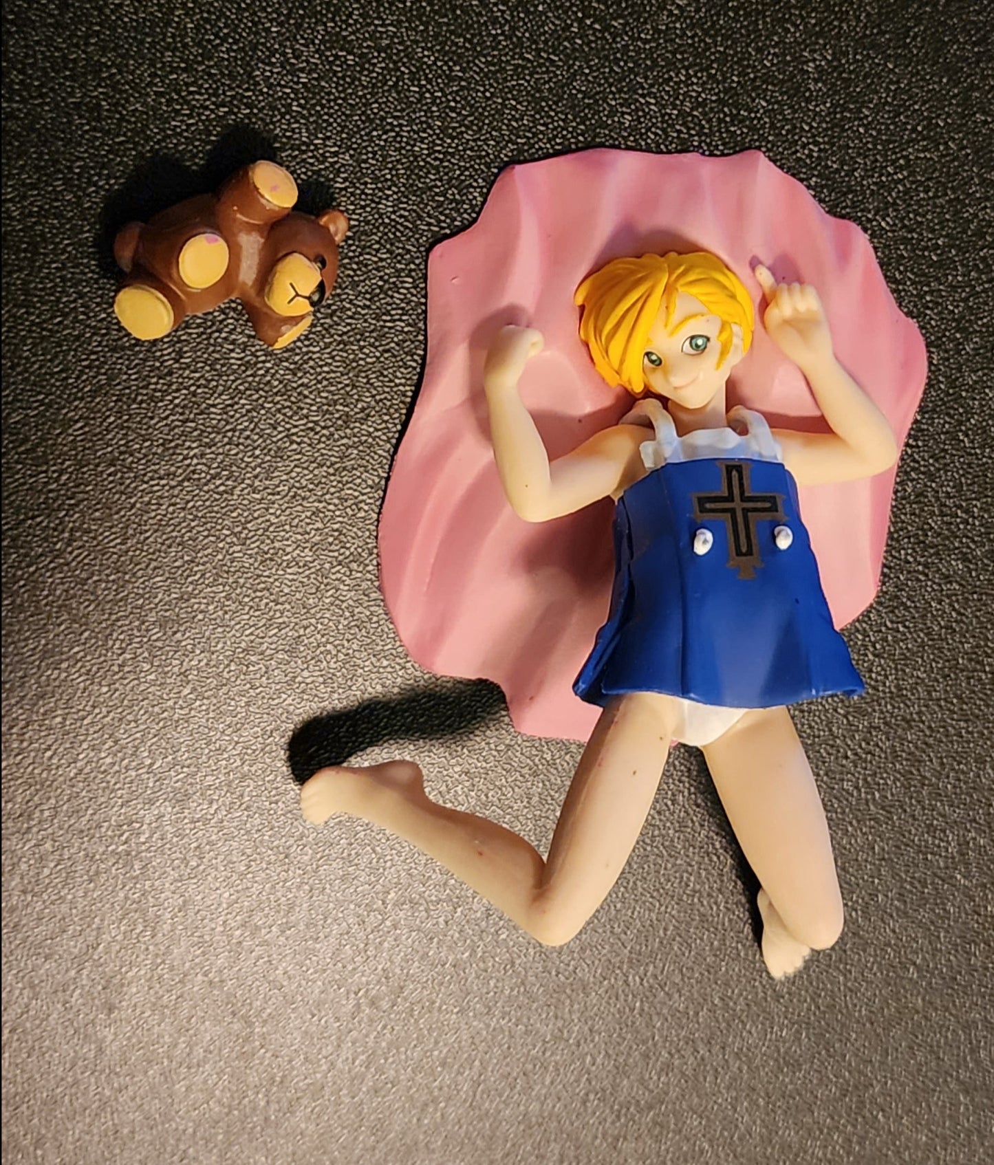 Bridget Guilty Gear XX Gashapon Figure with Teddy Bear