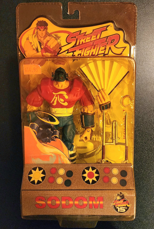 Sodom SOTA Street Fighter Action Figure - Round 1 (Orange Box)