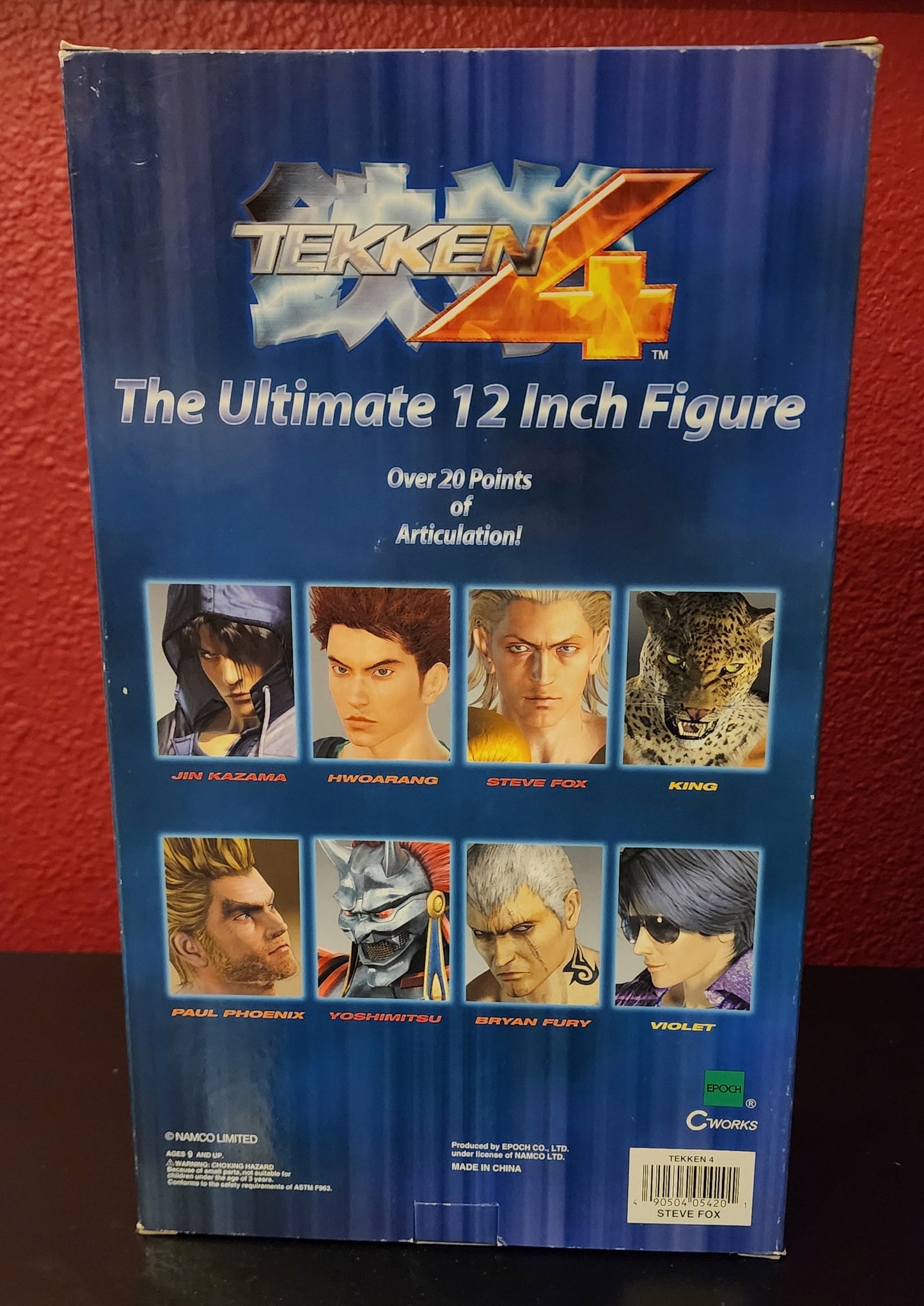 Tekken 4 Steve Fox Ultimate 12-inch Figure