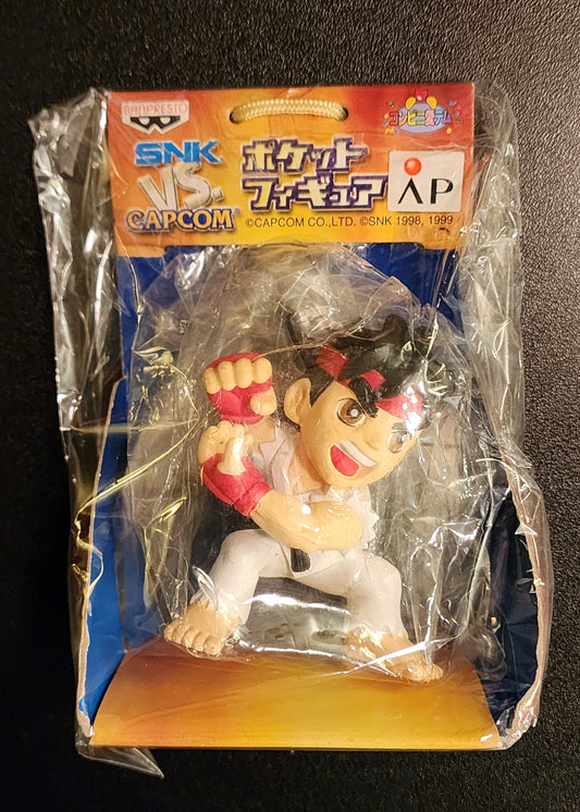 SNK Vs. Capcom Ryu - Chibi Capsule Prize Figure (Sealed)