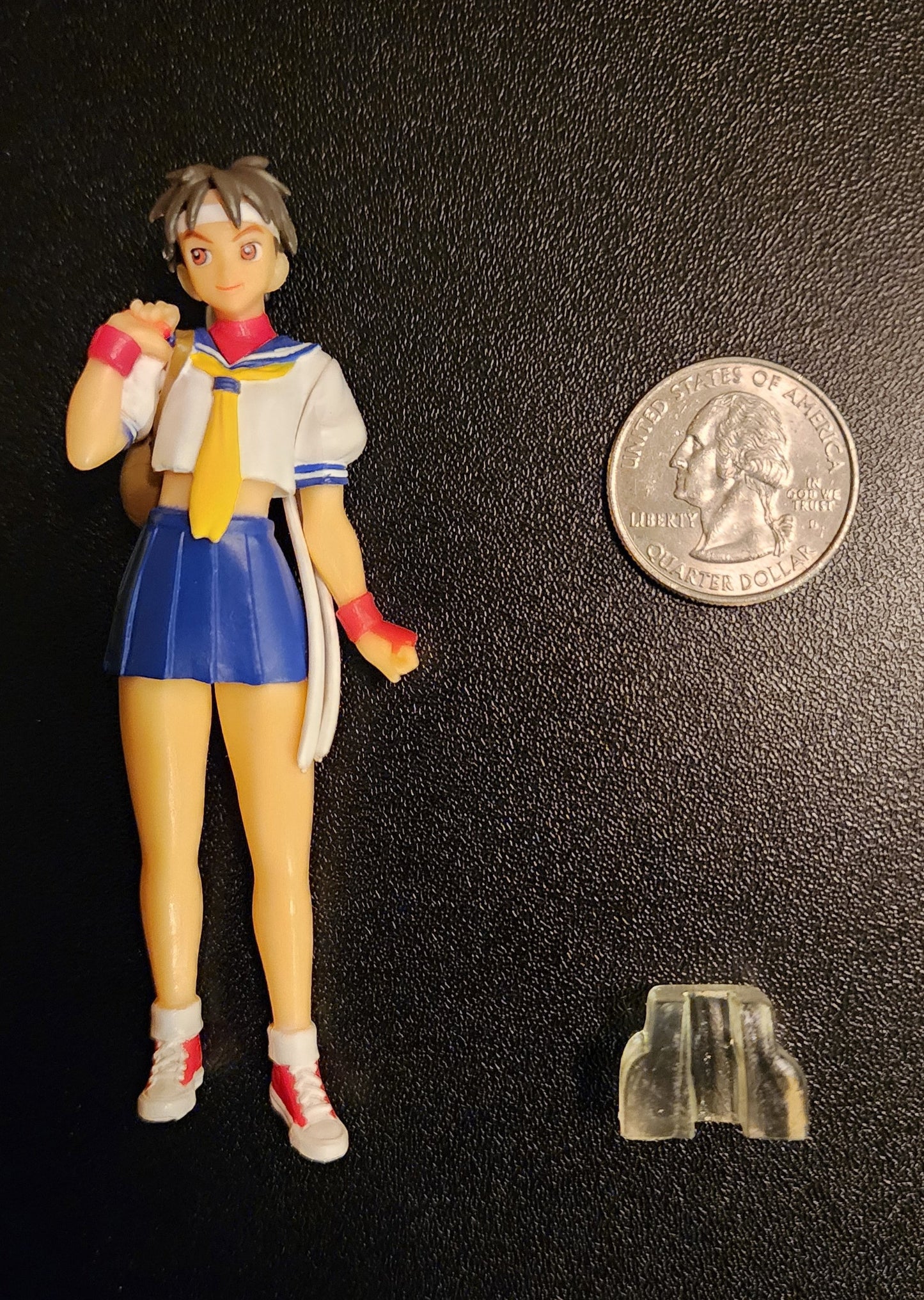 Sakura Kasugano with Backpack Street Fighter Alpha Gashapon Figure