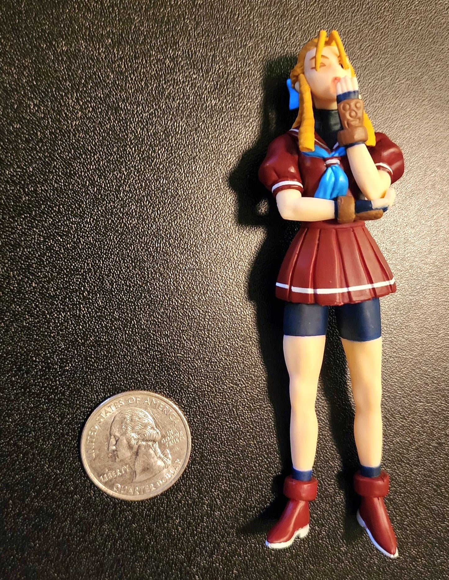 Karin Kanzaki Street Fighter Alpha 3 Gashapon Figure RARE!