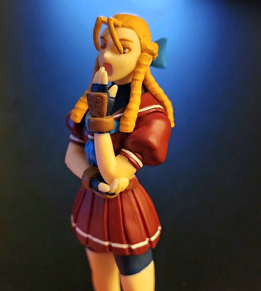 Karin Kanzaki Street Fighter Alpha 3 Gashapon Figure RARE!