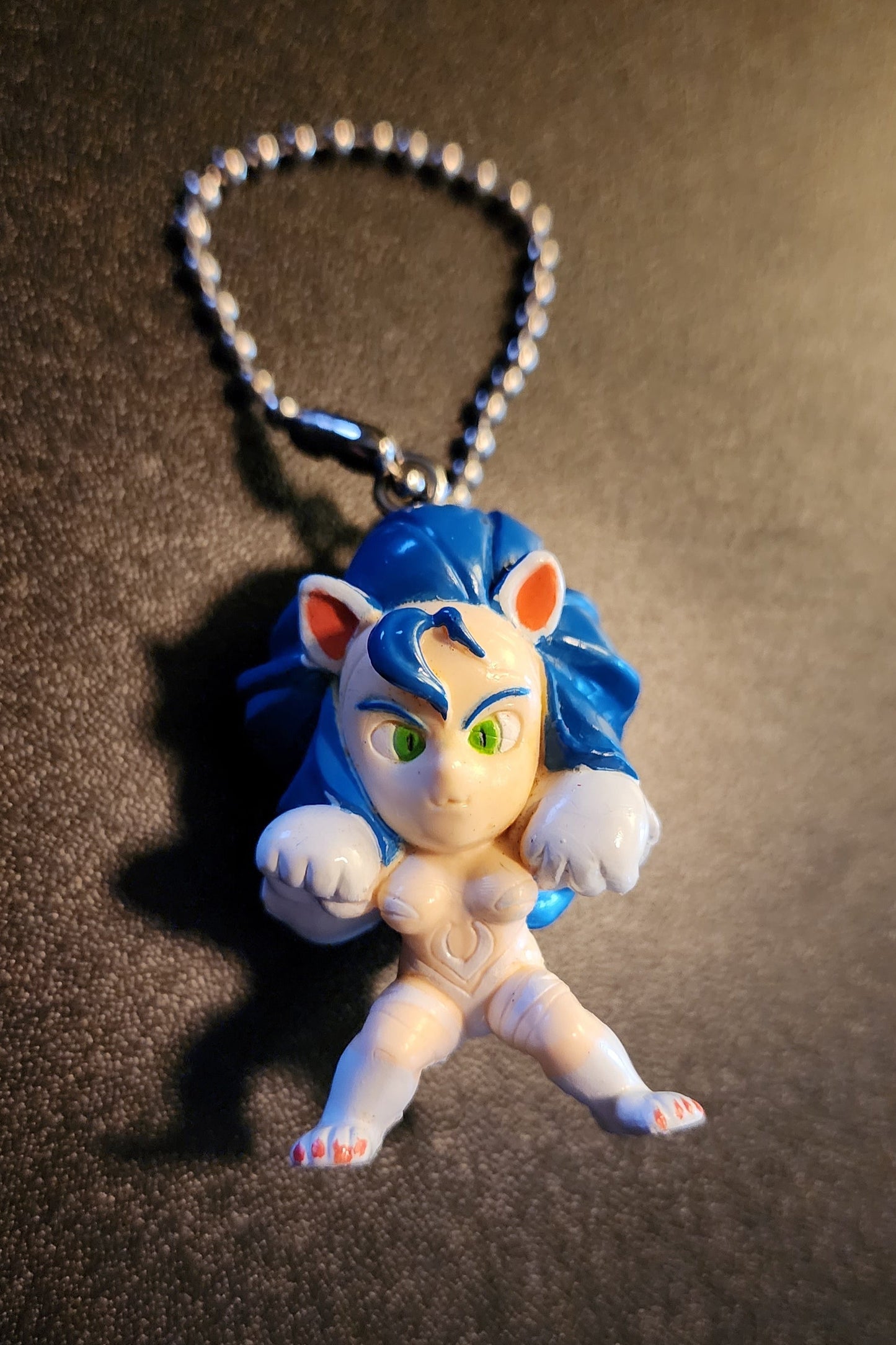 Felicia Vampire Savior / Darkstalkers Vintage Keychain