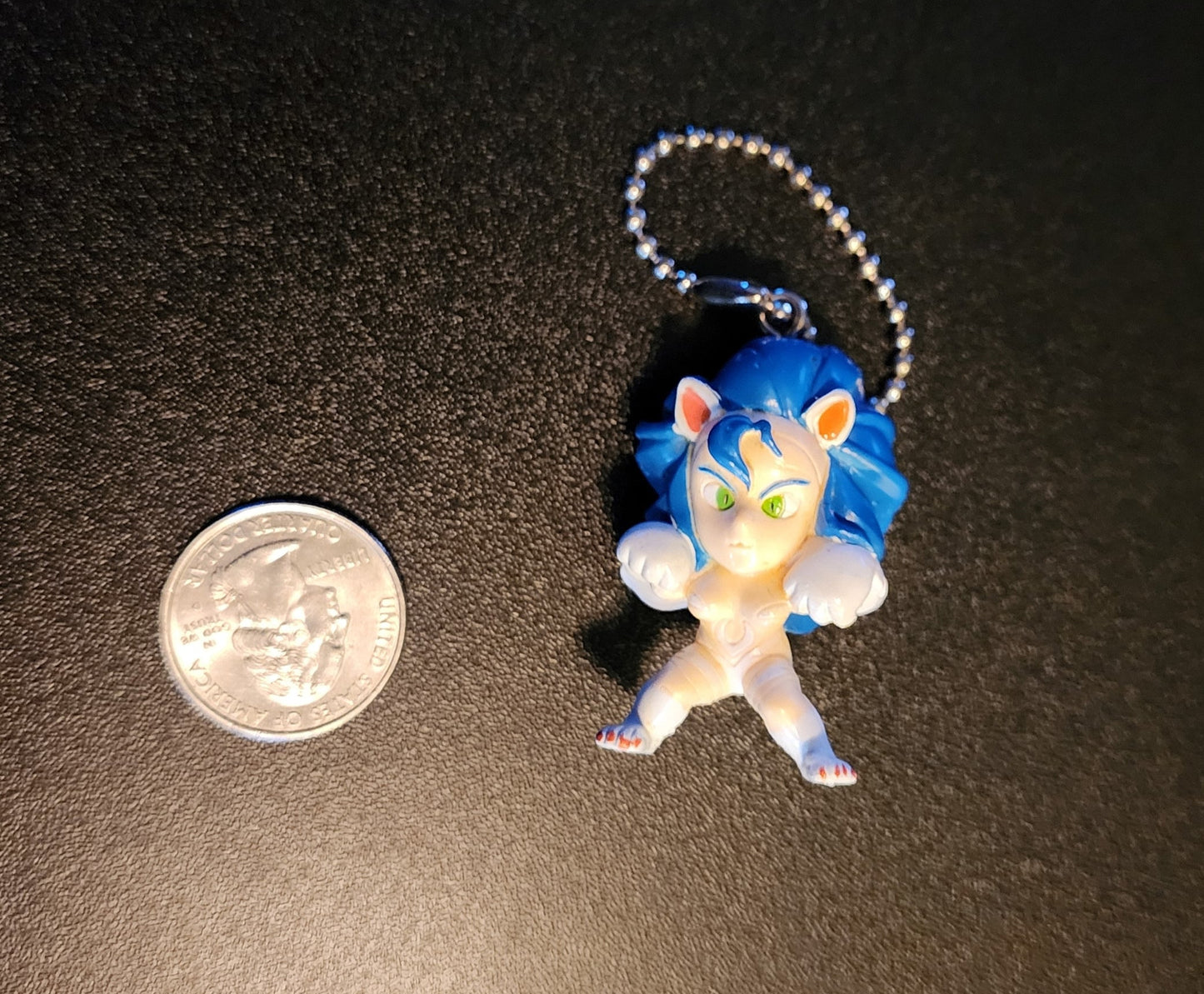 Felicia Vampire Savior / Darkstalkers Vintage Keychain