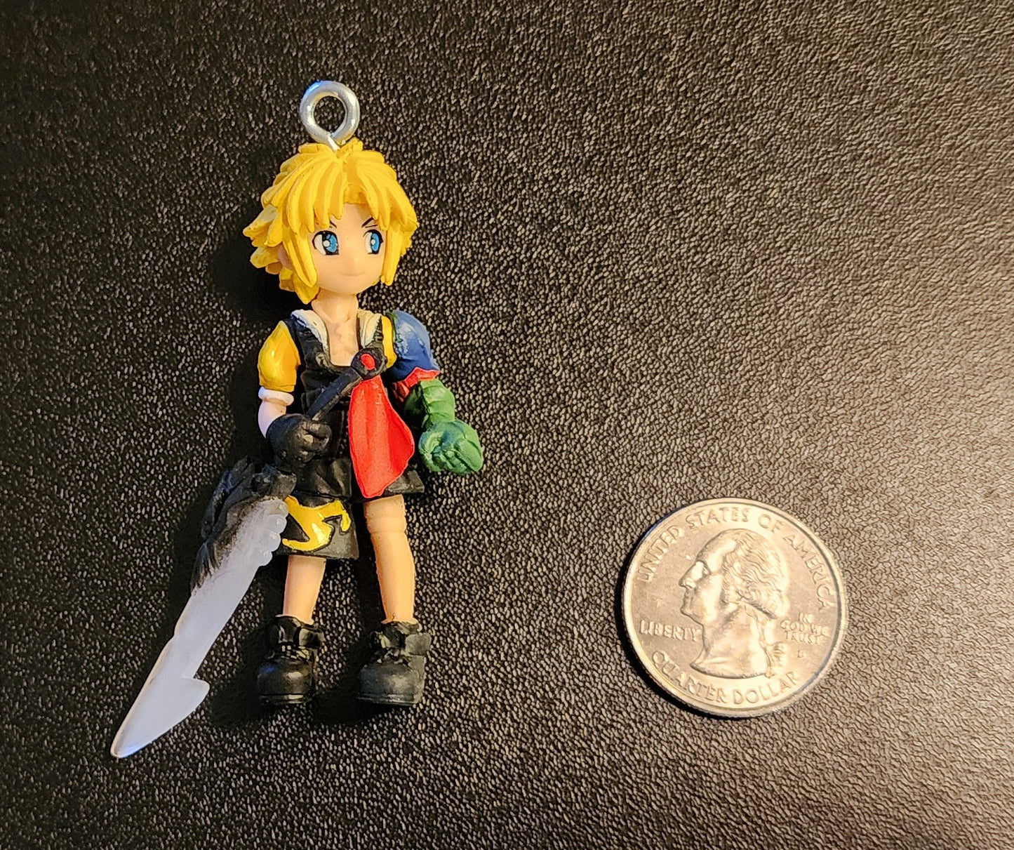 Final Fantasy Trading Arts Mini - Final Fantasy X - Tidus Keychain Figure