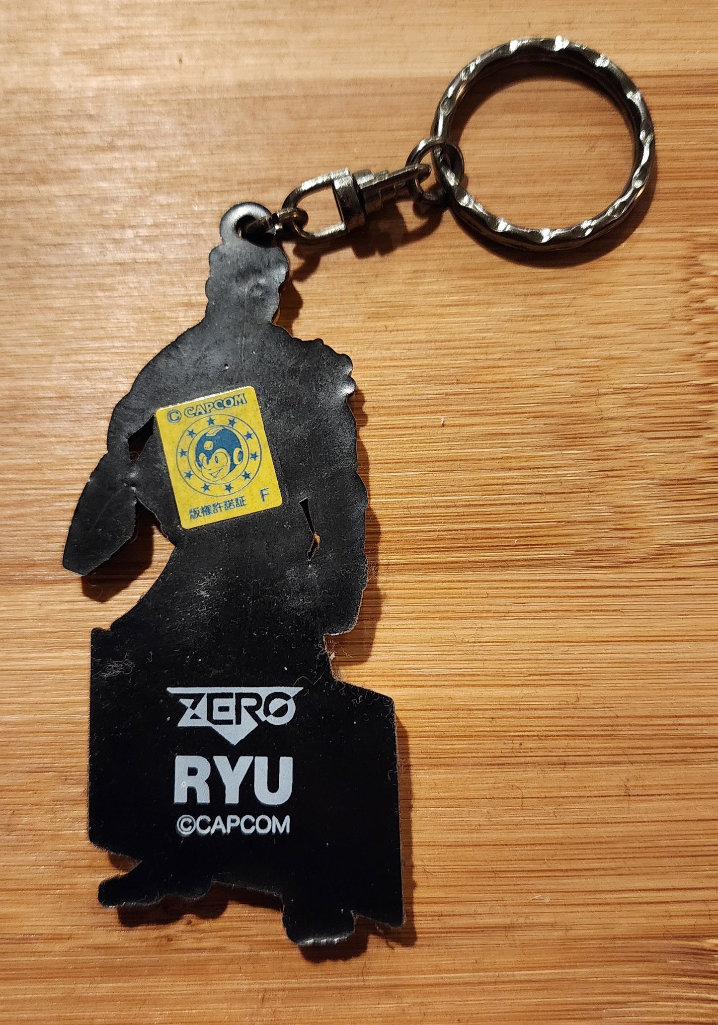 Ryu Street Fighter Zero / Alpha Rubber Character Art Keychain