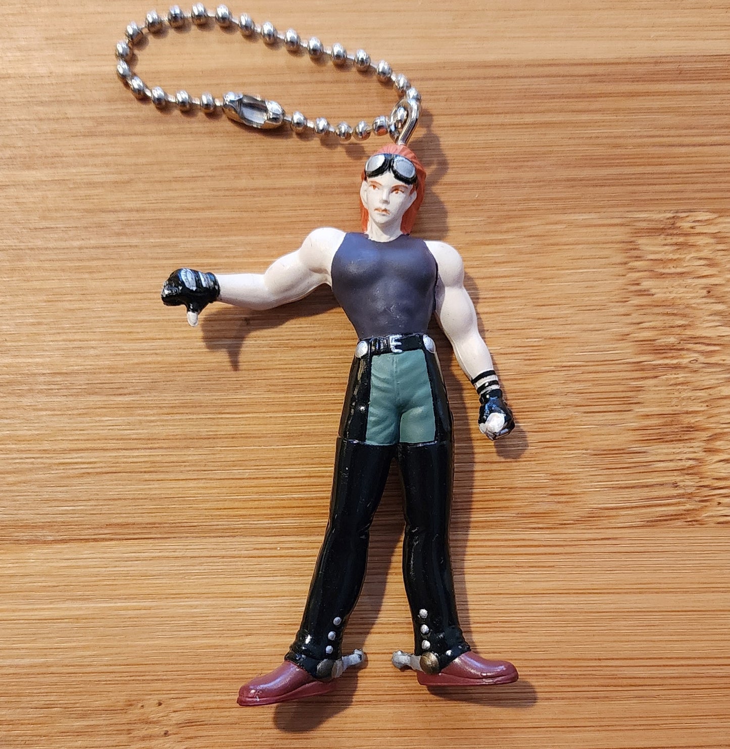 Hwoarang Tekken 3 / Tekken Tag Tournament Vintage Keychain Figure