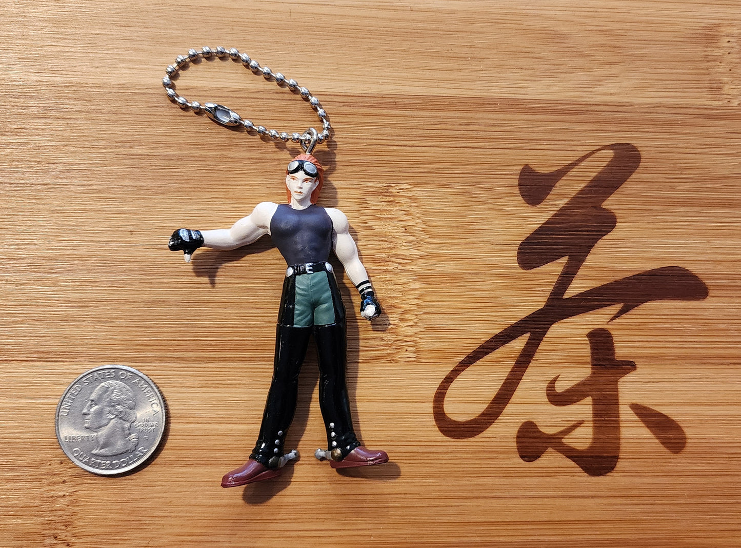 Hwoarang Tekken 3 / Tekken Tag Tournament Vintage Keychain Figure