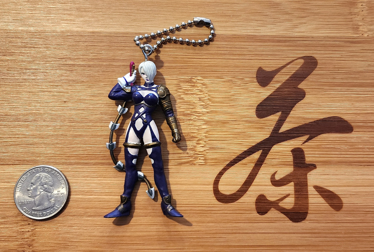 Ivy Valentine SoulCalibur Vintage Keychain Figure