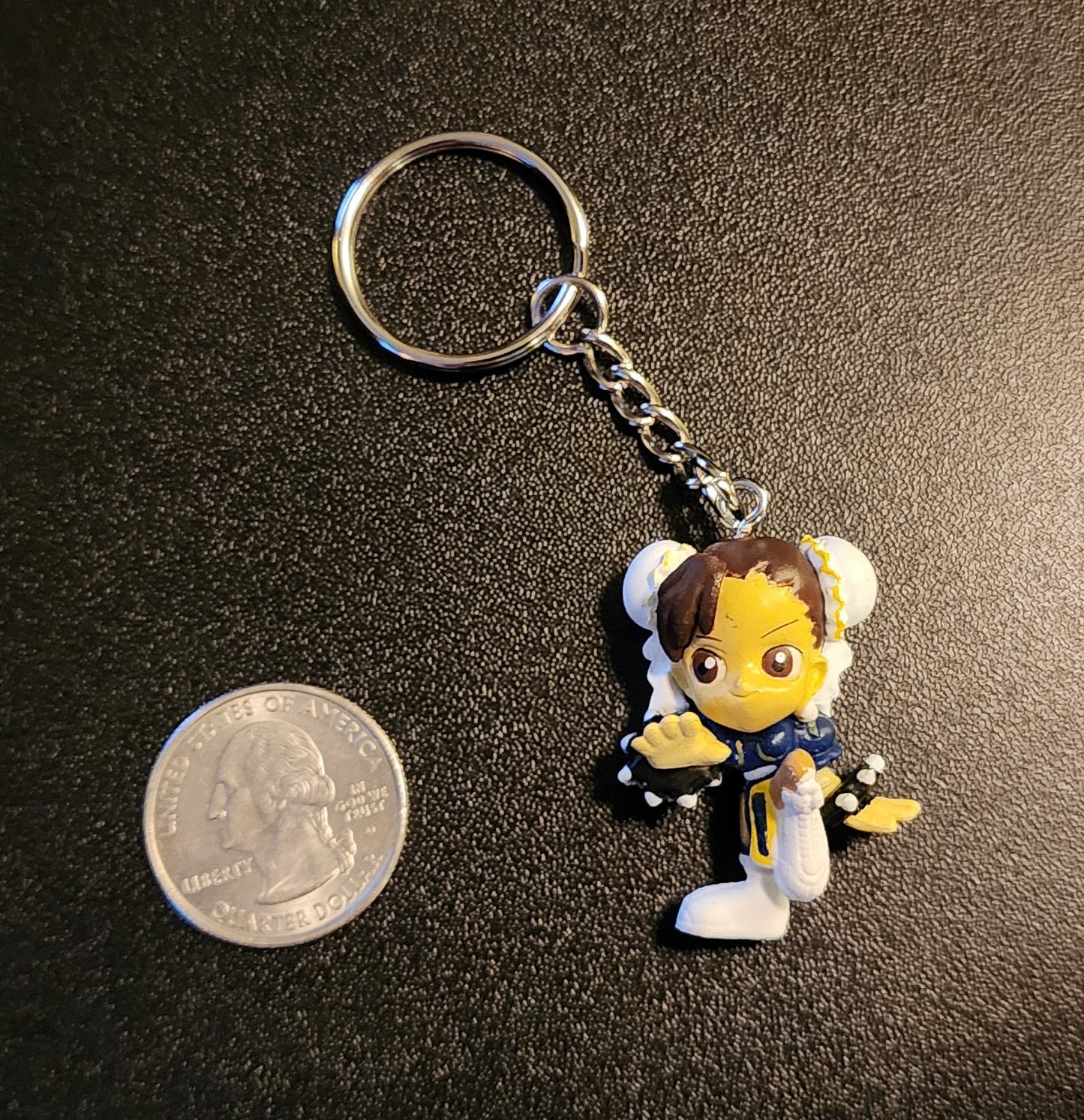 Chun-Li "All Capcom Vs. All SNK" Banpresto Keychain Figure