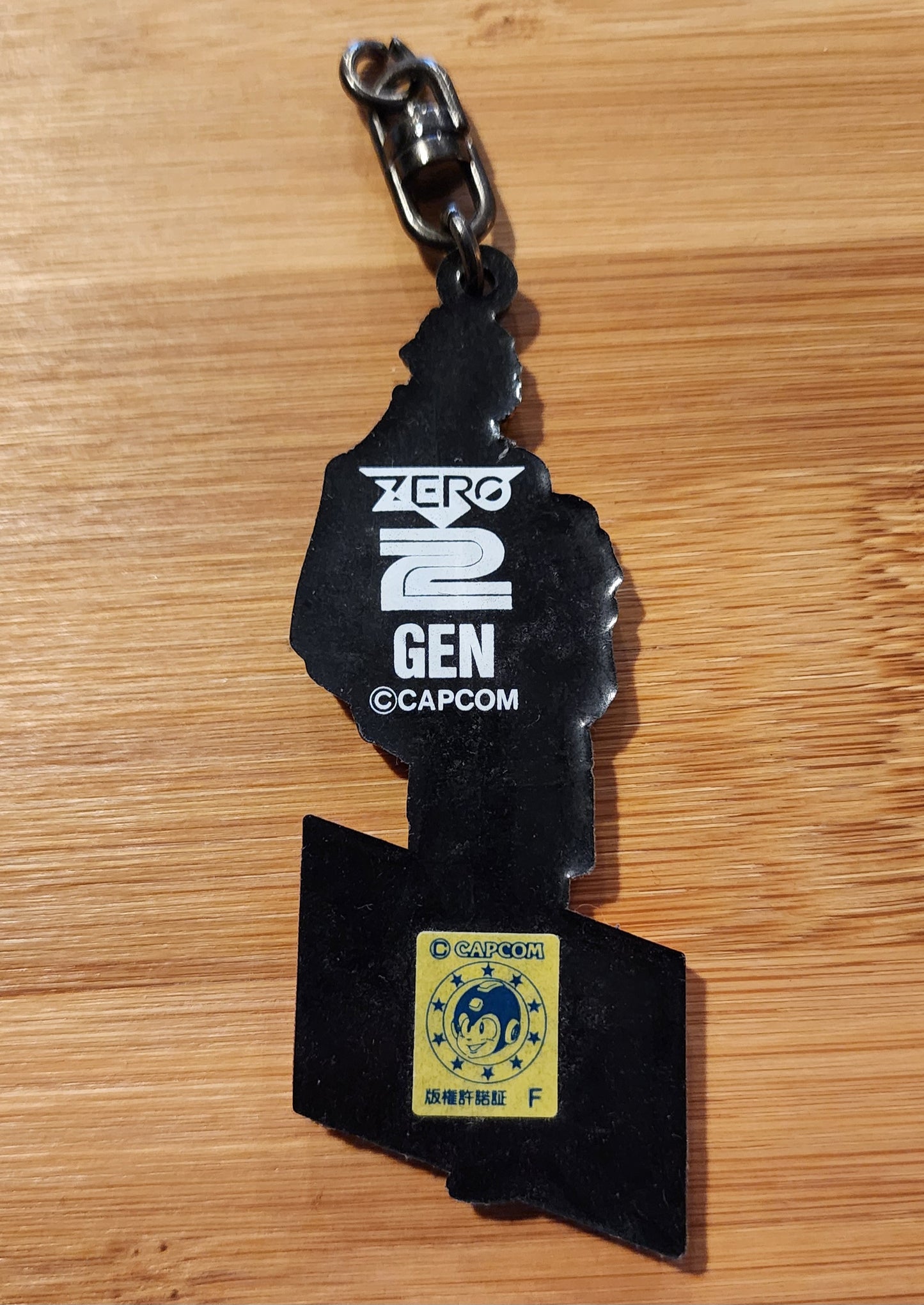 Gen Street Fighter Zero 2 / Alpha 2 Rubber Character Art Keychain