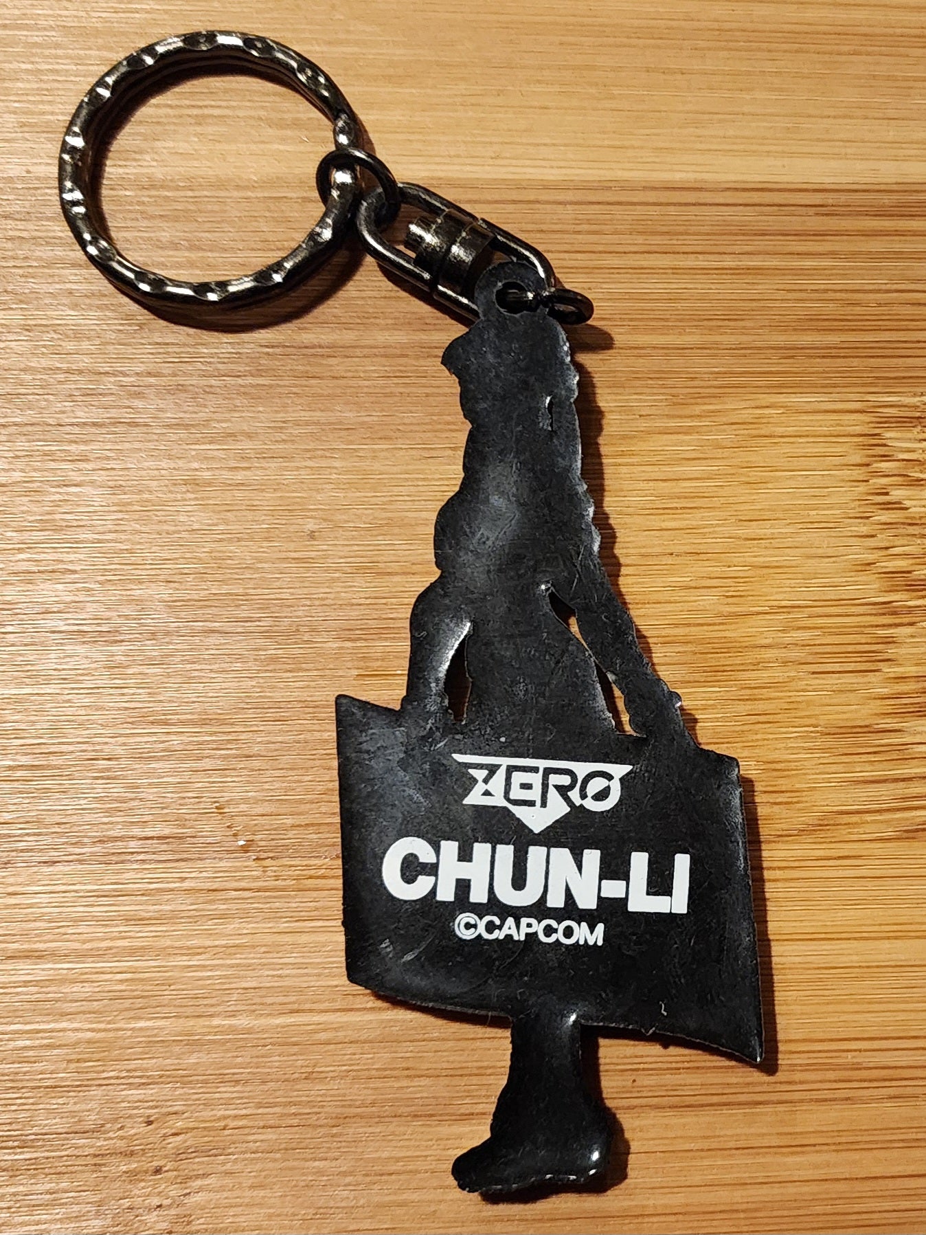 Chun-Li Street Fighter Zero / Alpha Rubber Character Art Keychain