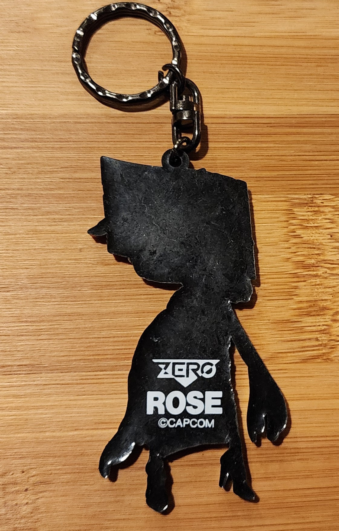 Rose Street Fighter Zero / Alpha Rubber Character Art Keychain