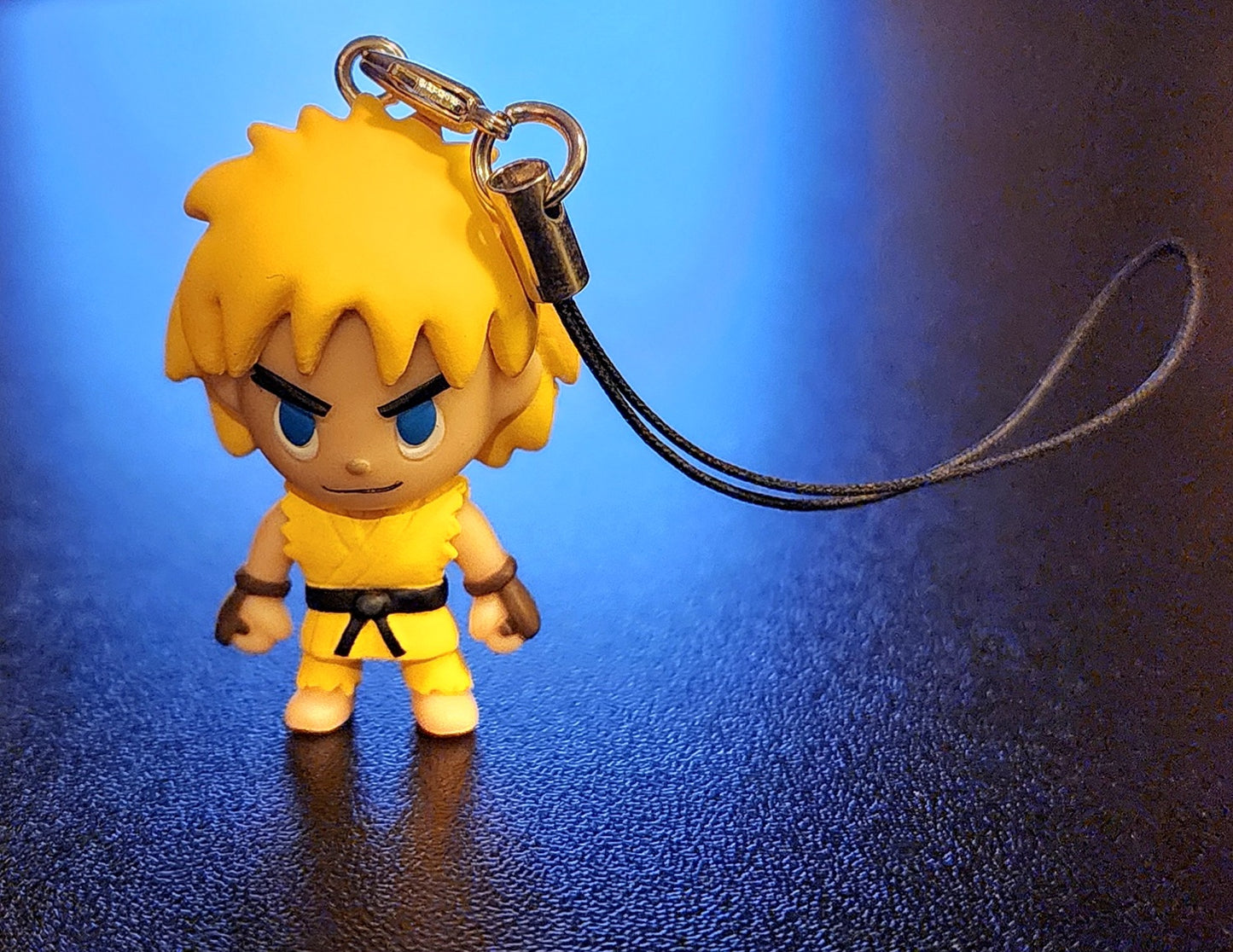 Ken Masters Starget Street Fighter Strap Charm Figure (2P Color)