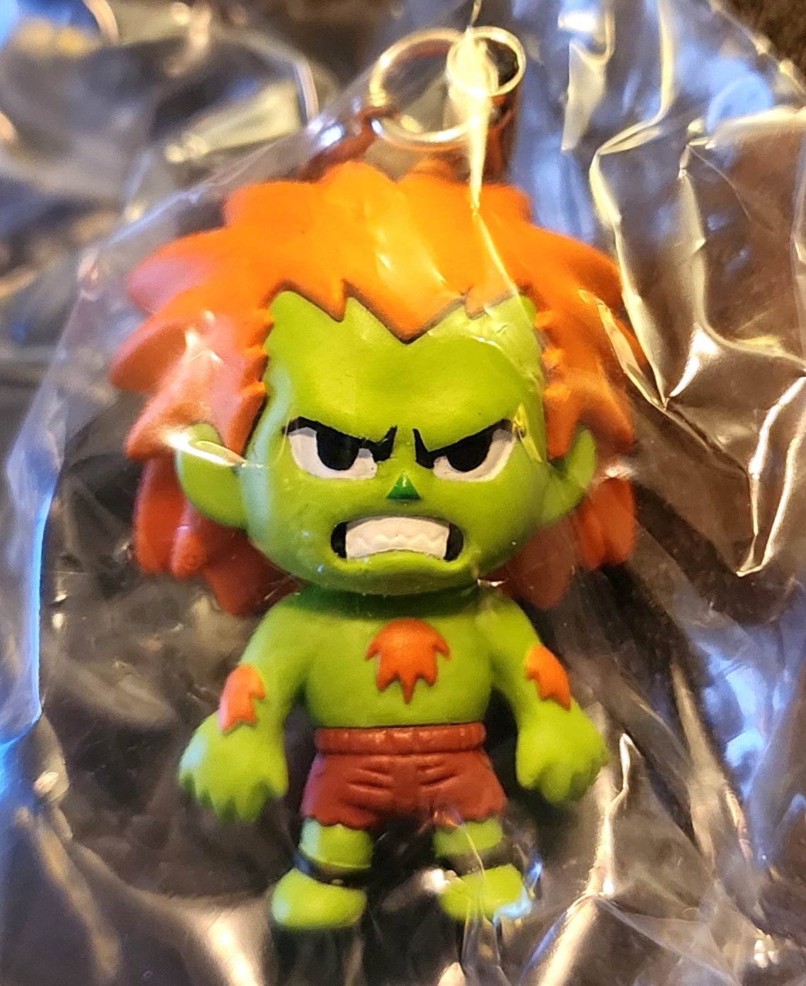 Blanka Starget Street Fighter Strap Charm Figure (1P Color)