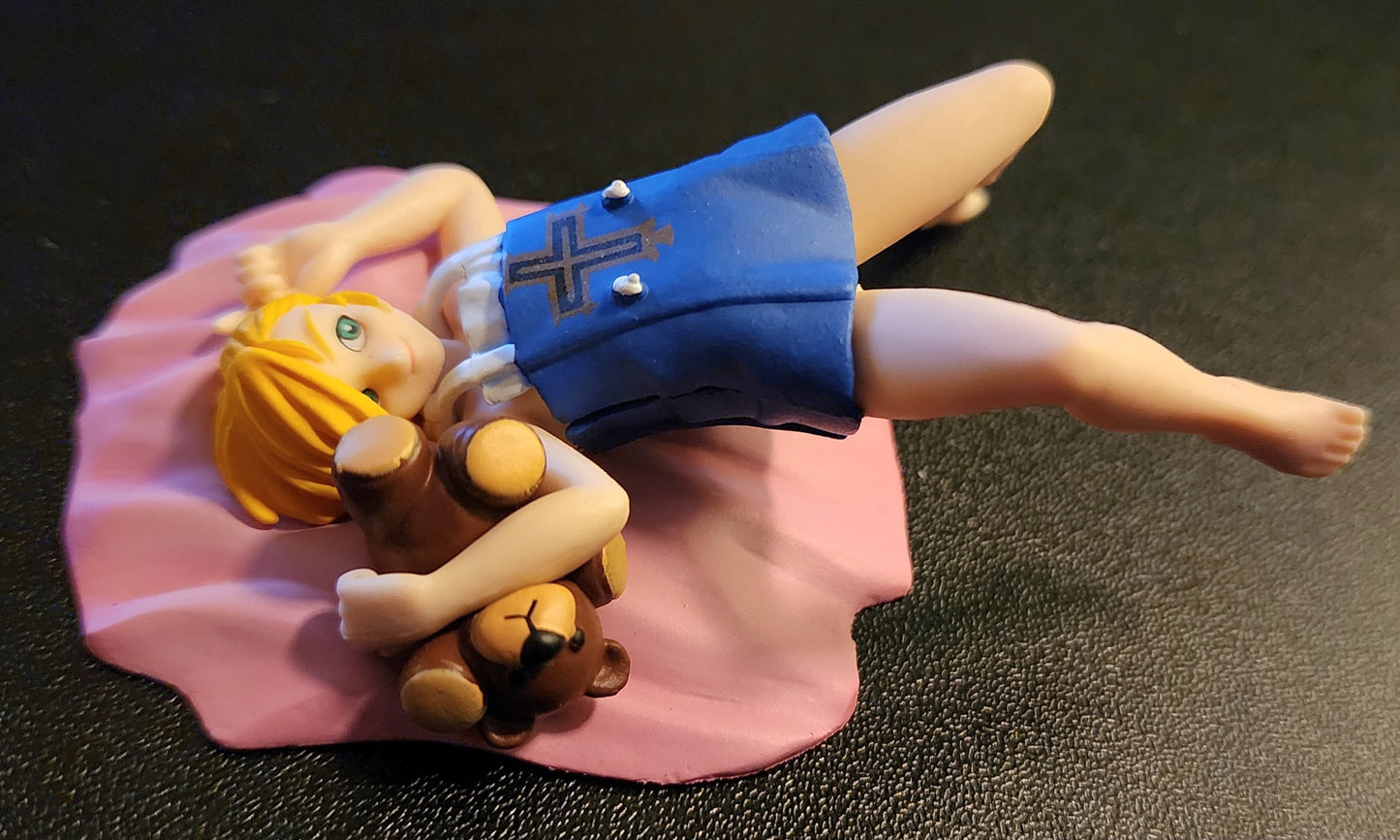 Bridget Guilty Gear XX Gashapon Figure with Teddy Bear