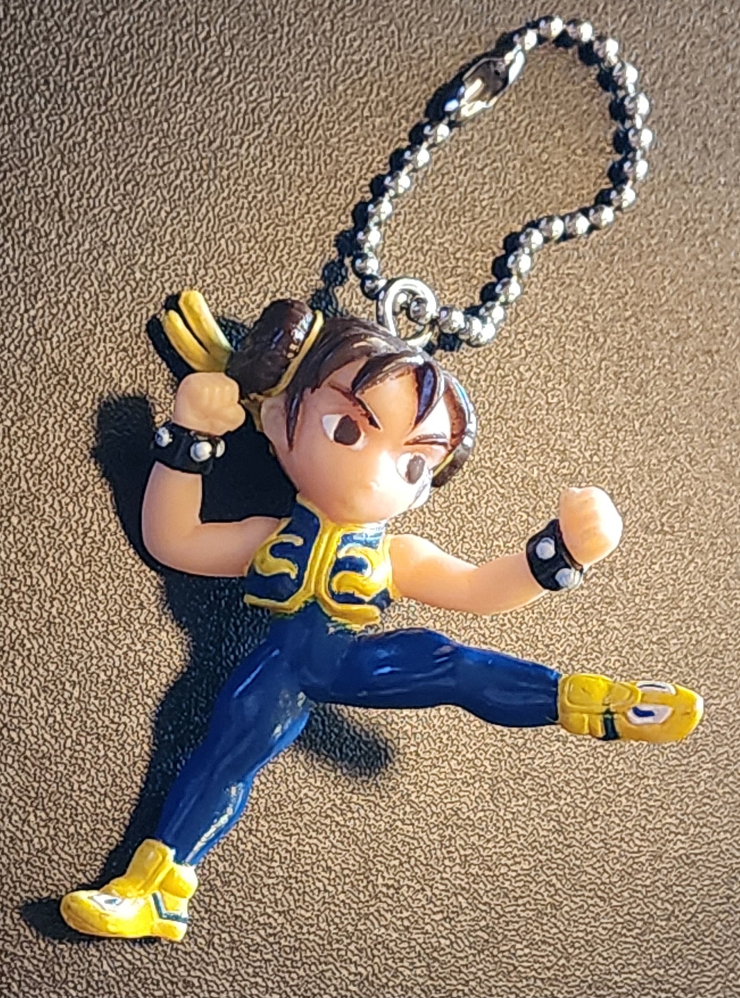 Chun-Li Street Fighter Alpha Bandai Vintage Keychain Figure