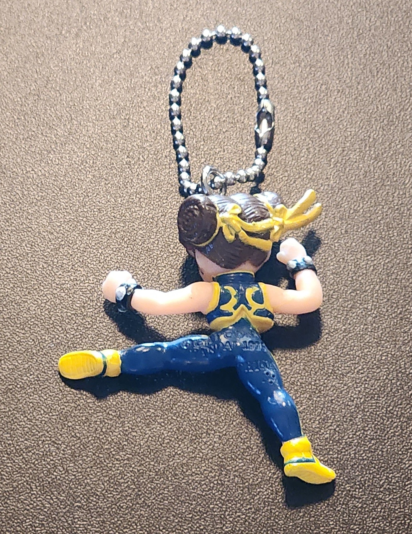 Chun-Li Street Fighter Alpha Bandai Vintage Keychain Figure