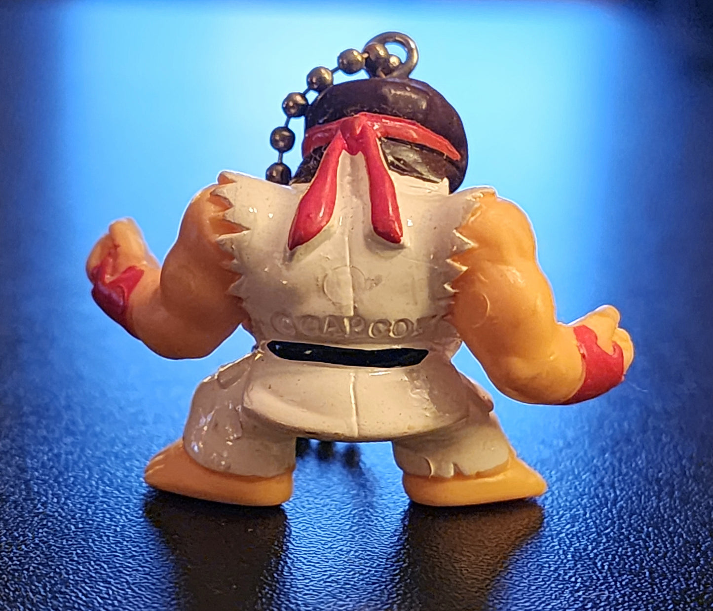 Ryu Street Fighter II Vintage Keychain Figure