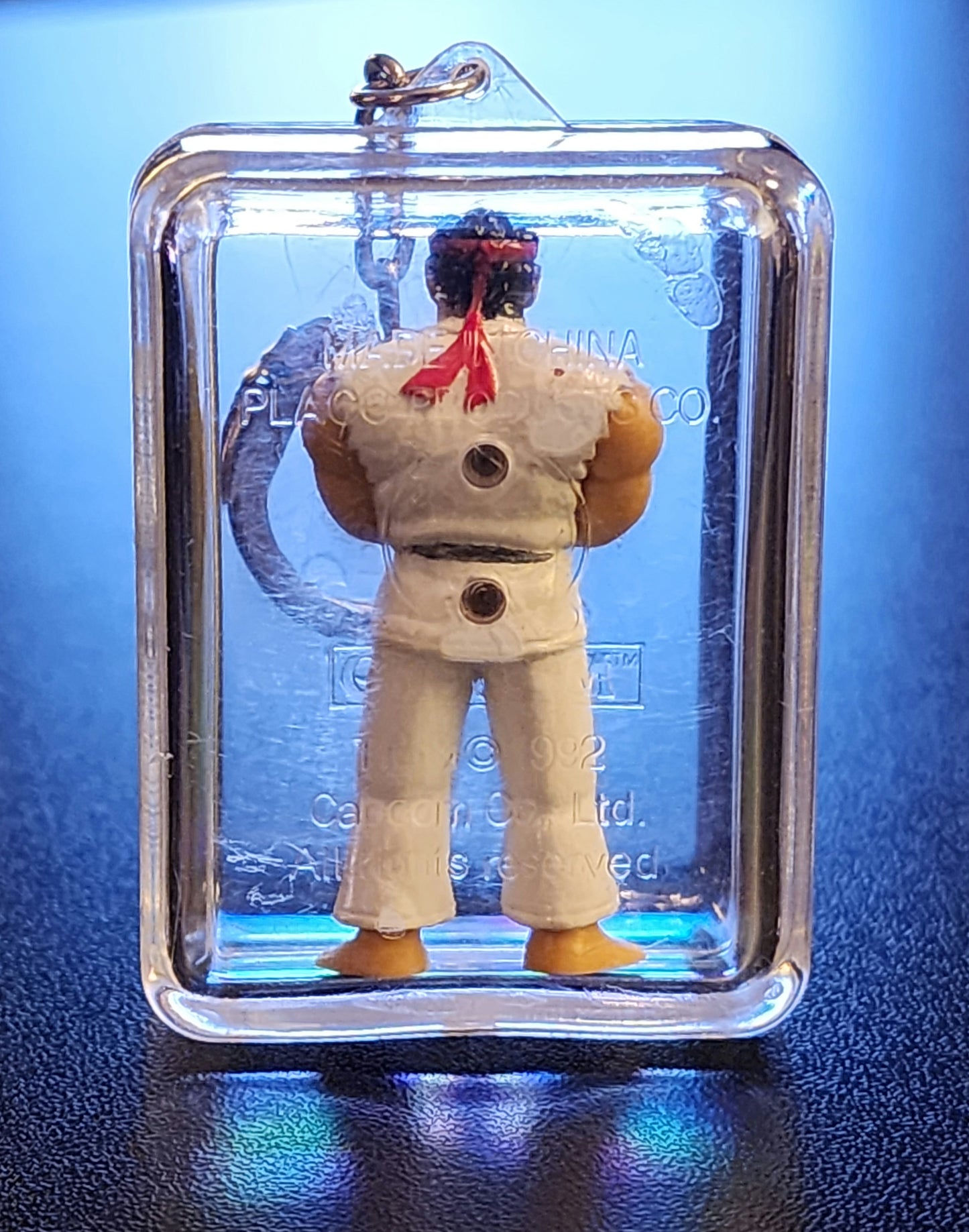 Ryu Street Fighter II Vintage Keychain Figurine by Placo Toys (1992)