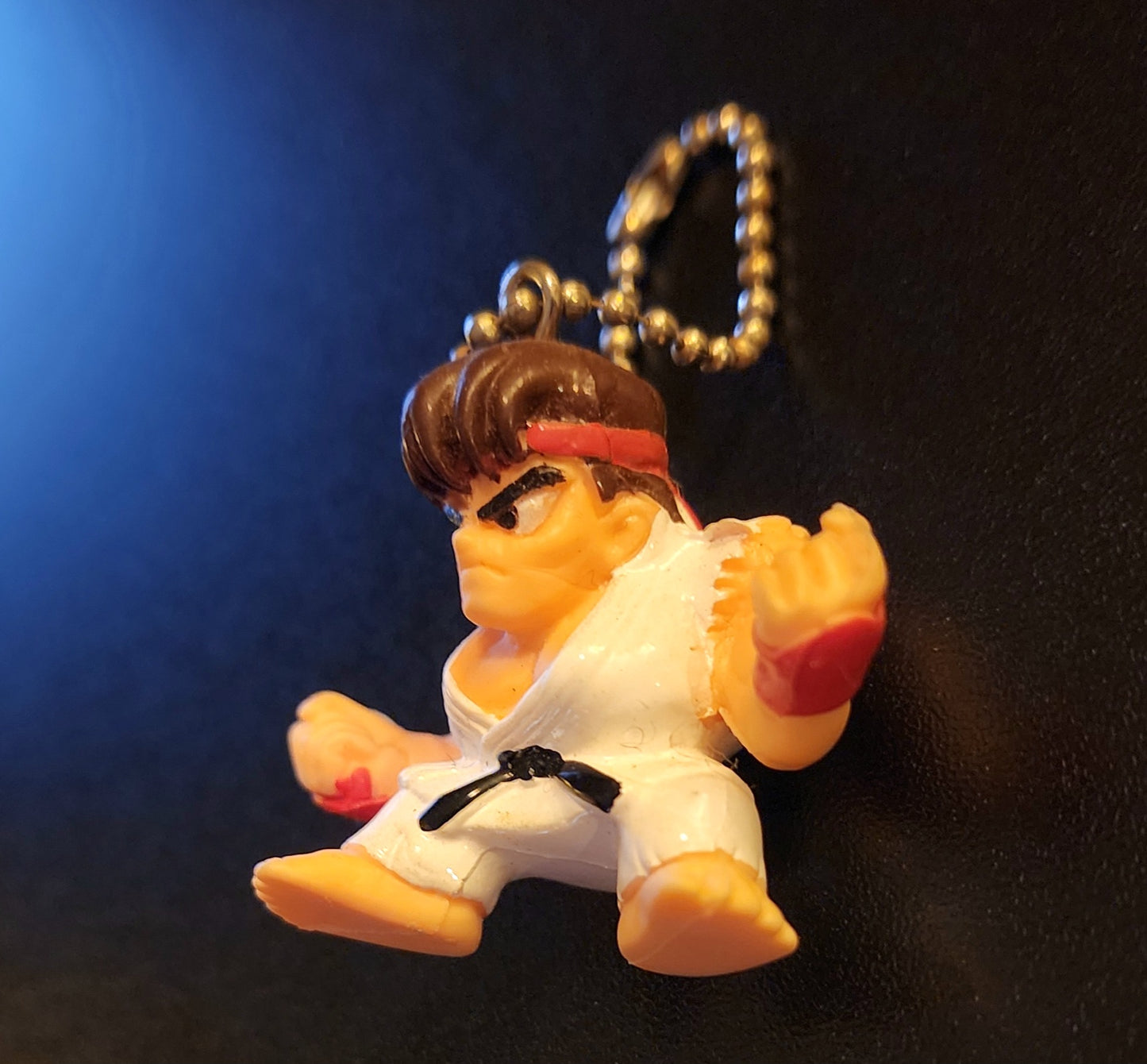 Ryu Street Fighter II Vintage Keychain Figure