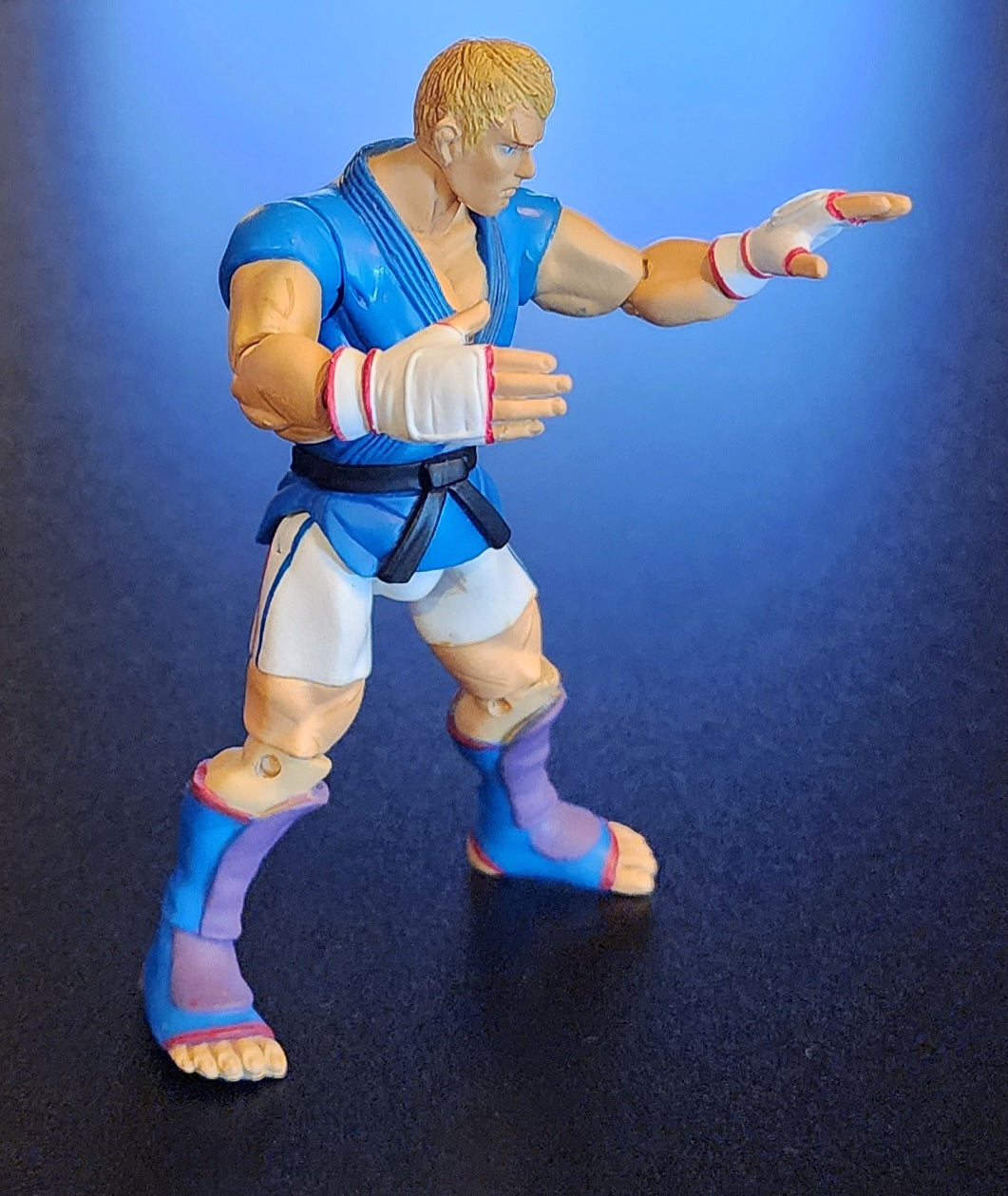 Abel Street Fighter IV Jazwares Action Figure RARE