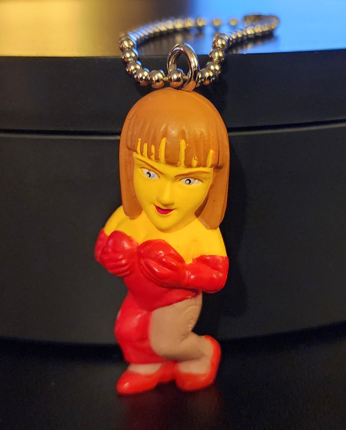 Anna Williams Tekken 2 Vintage Keychain Figure