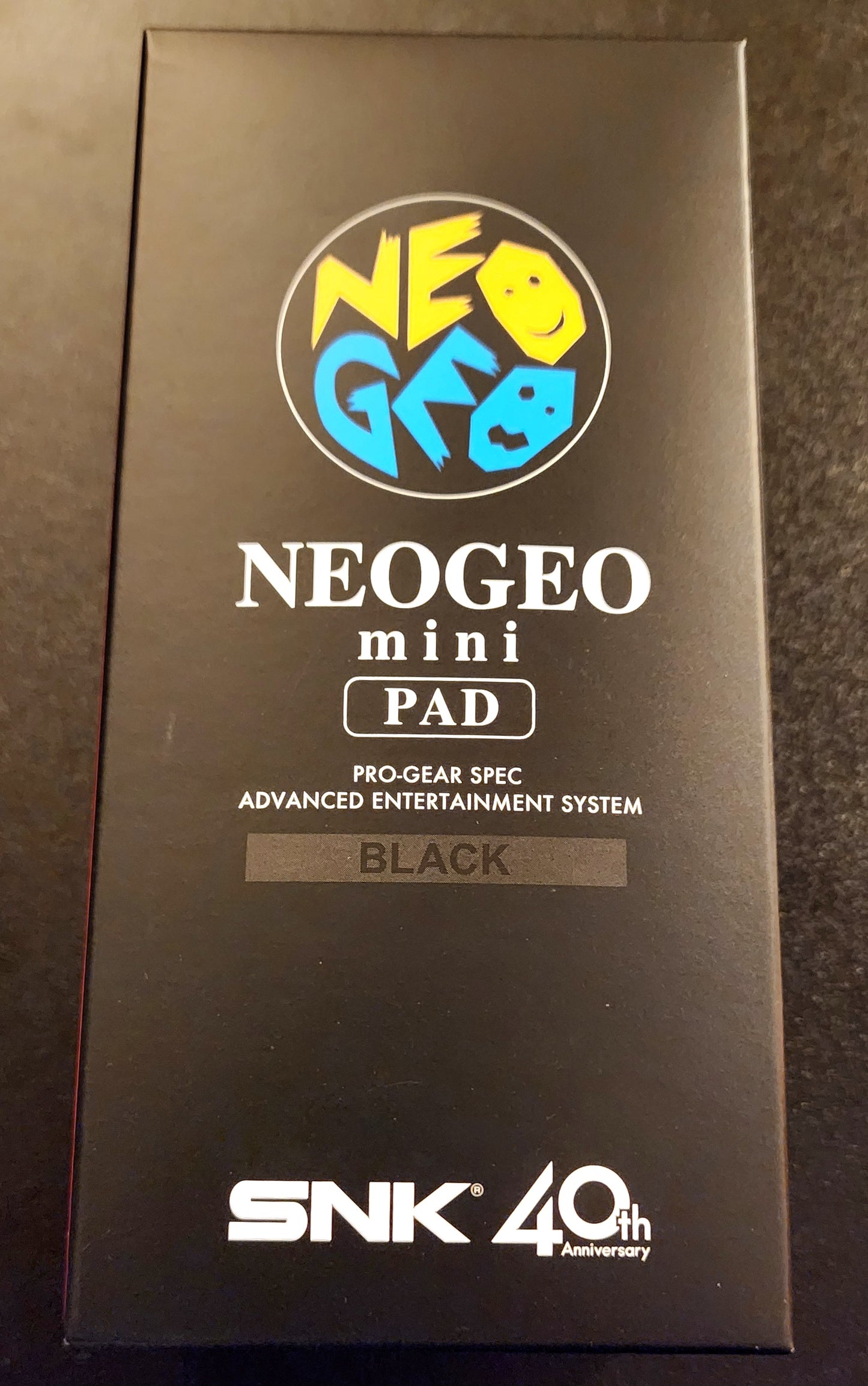 NeoGeo Mini Fightpad - Black Version (Sealed)