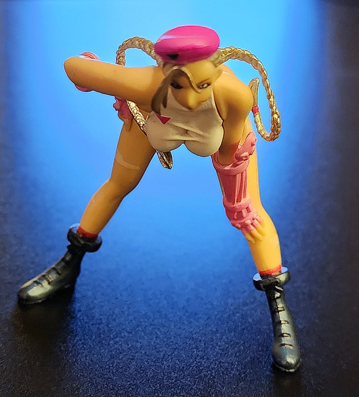 Cammy Street Fighter "Dynamic Pose" Yamato Trading Figure (White Version)