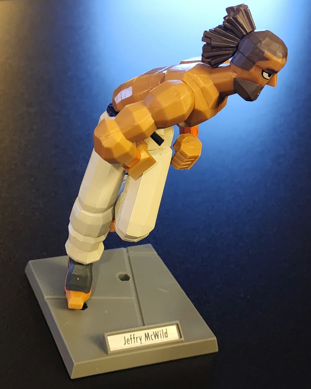 Jeffry McWild Virtua Fighter Vintage Sega Statue (1993) – TFG Shop