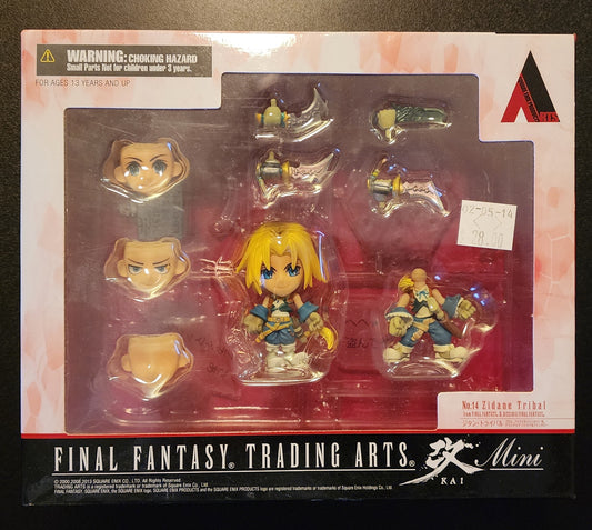 Zidane Tribal Final Fantasy Trading Arts Kai Mini Figure (Sealed)