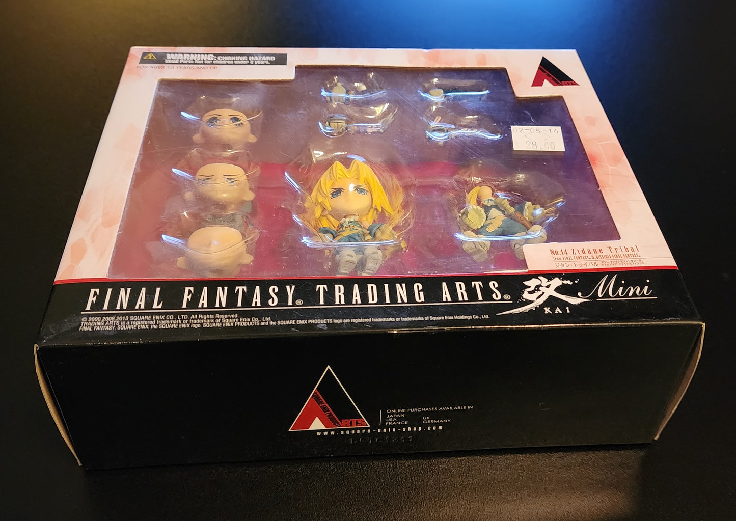 Zidane Tribal Final Fantasy Trading Arts Kai Mini Figure (Sealed)