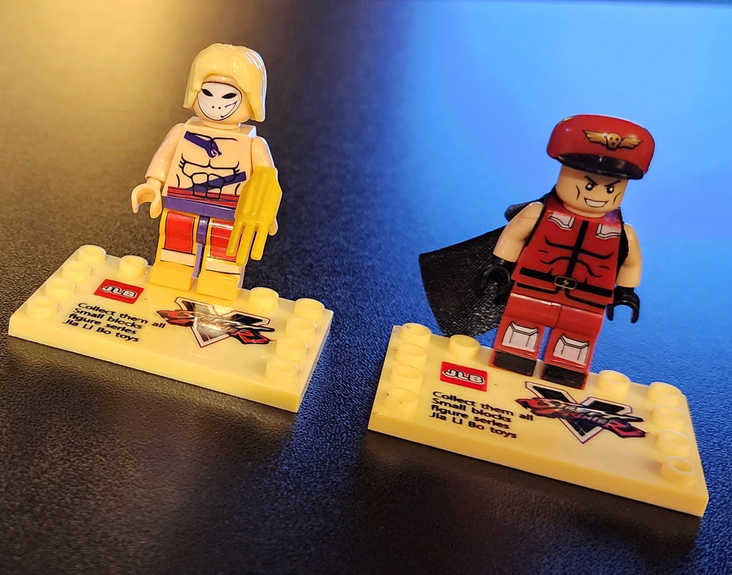 Street Fighter V Lego Style Characters Set (6 Figures!) LOT