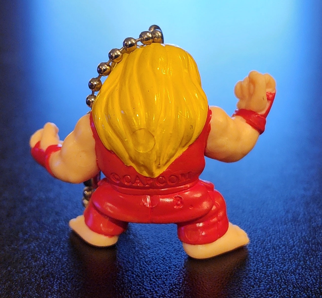 Ken Masters Street Fighter 2 Vintage Keychain