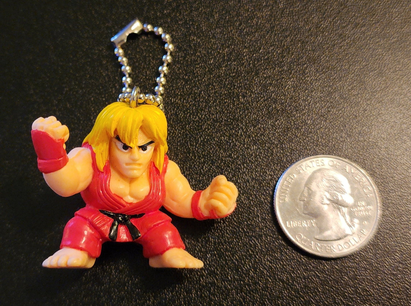 Ken Masters Street Fighter 2 Vintage Keychain