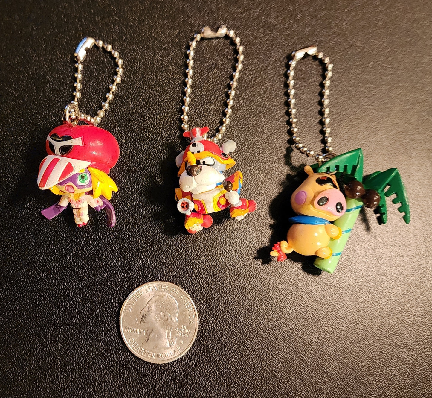 Yatterman Tatsunoko Vintage Capcom Keychains (3-Pack)