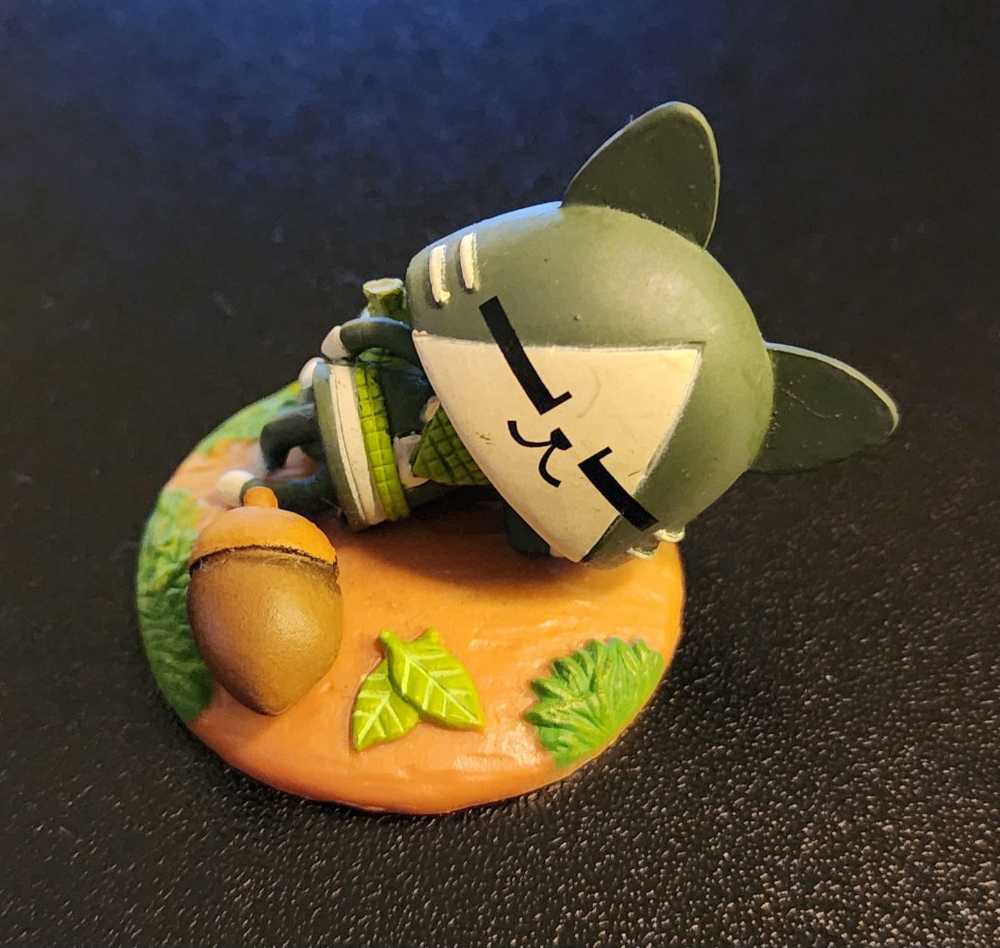 Monster Hunter Chibi Cat Palico Mascot Figure (Lounging)