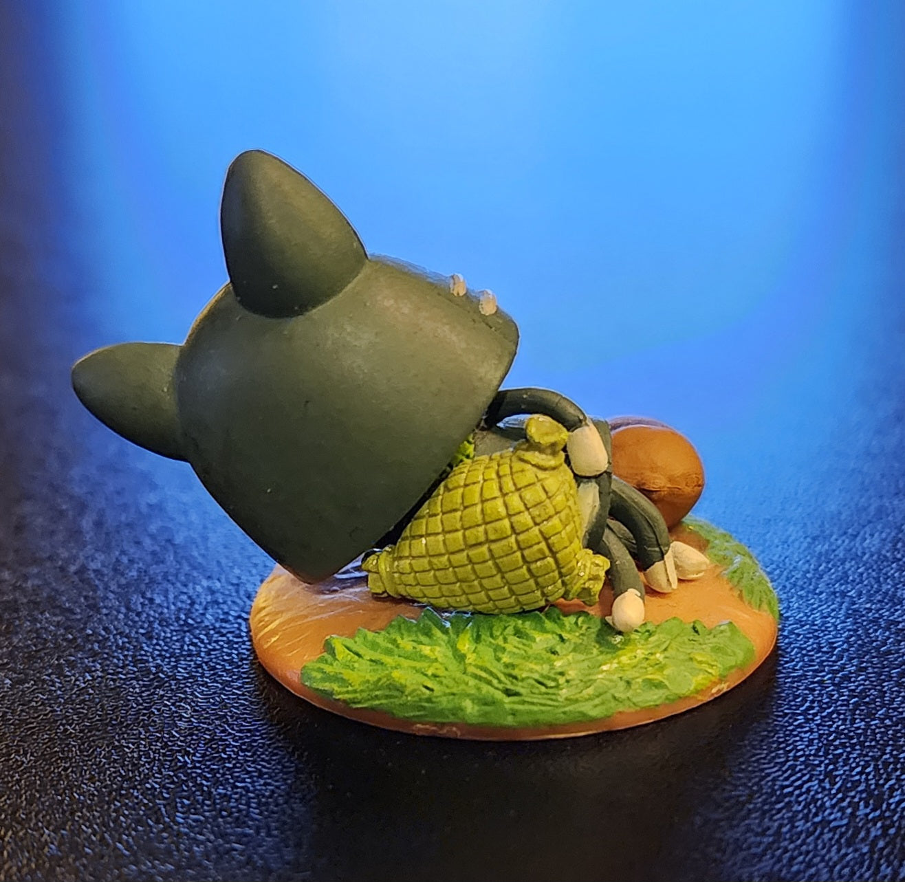 Monster Hunter Chibi Cat Palico Mascot Figure (Lounging)