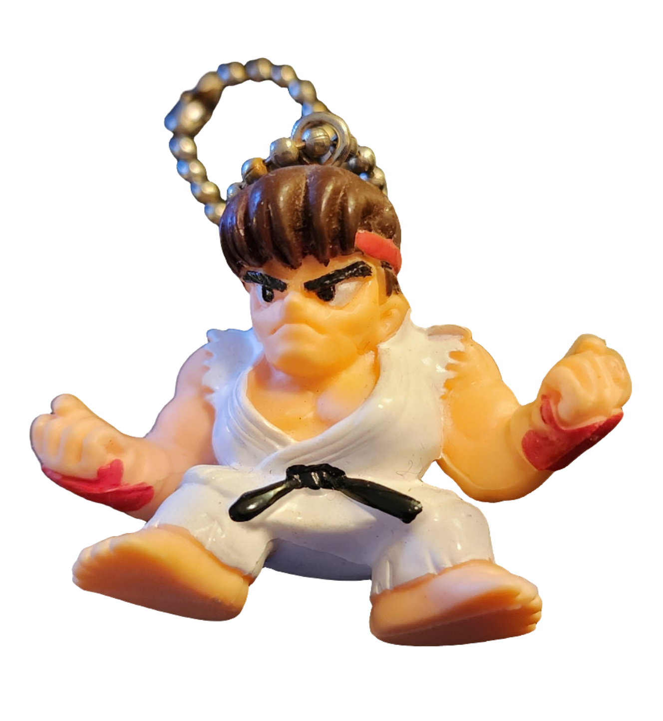 Ryu Street Fighter II Vintage Keychain Figure